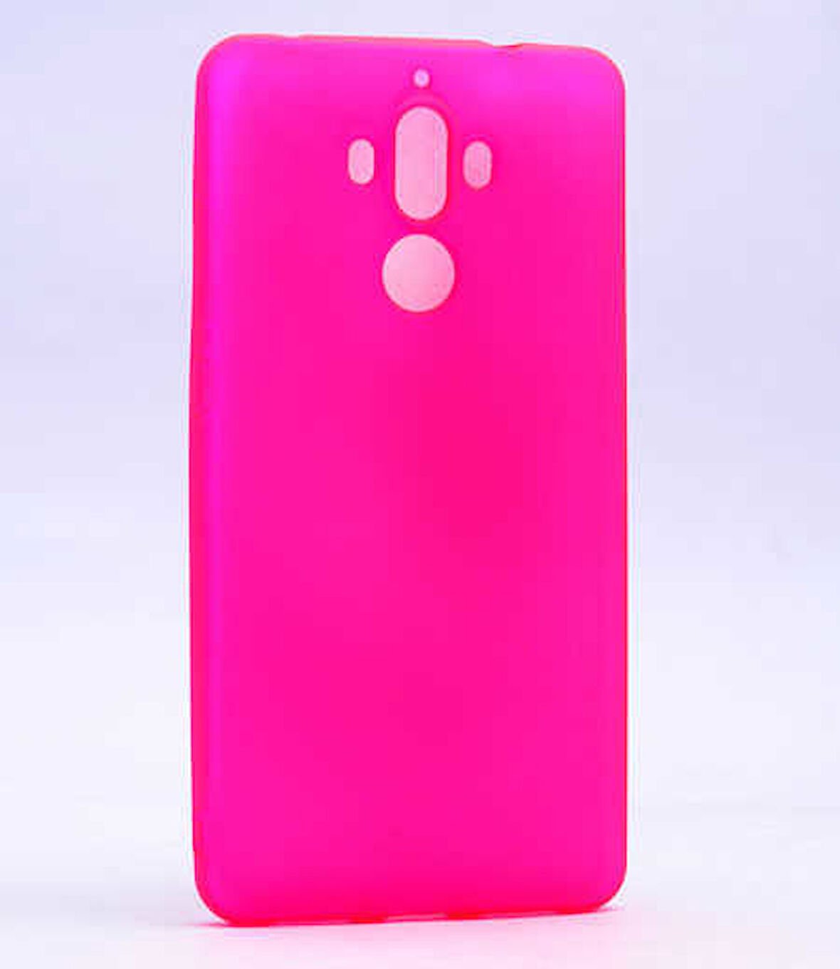 Huawei Mate 9 Uyumlu Kılıf Esnek ve Darbe Emici Renkli Koruyucu Kapak