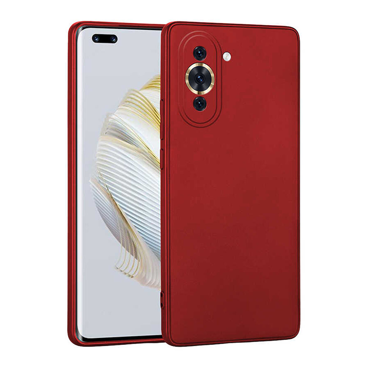 Huawei Nova 10 Pro Uyumlu Kılıf Esnek ve Darbe Emici Renkli Koruyucu Kapak