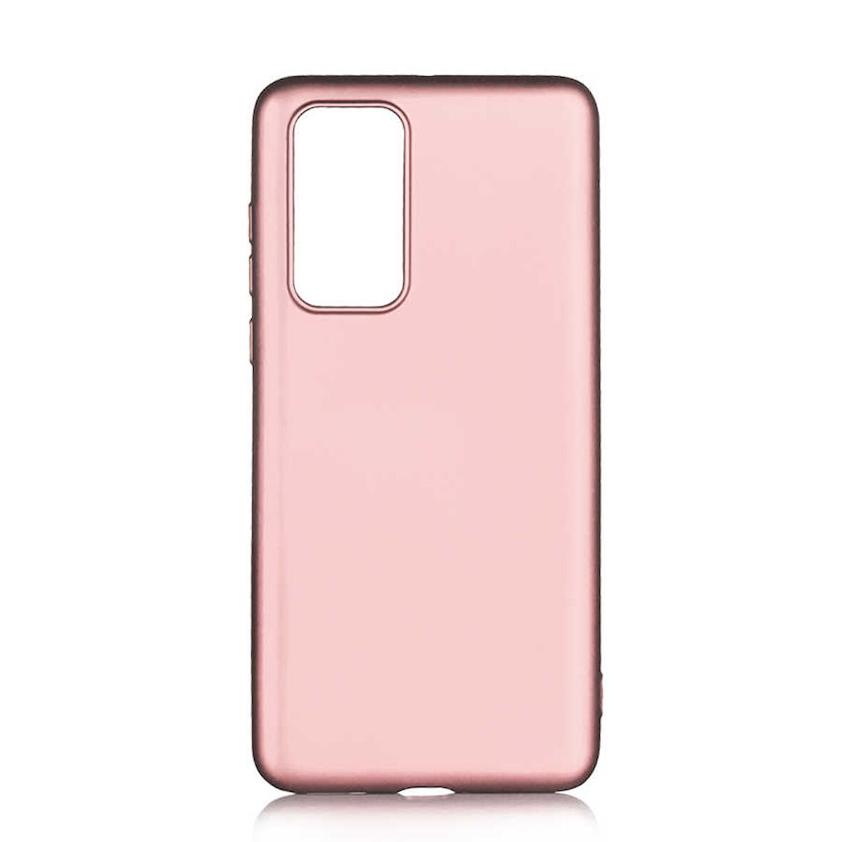Huawei P40 Uyumlu Kılıf Esnek ve Darbe Emici Renkli Koruyucu Kapak