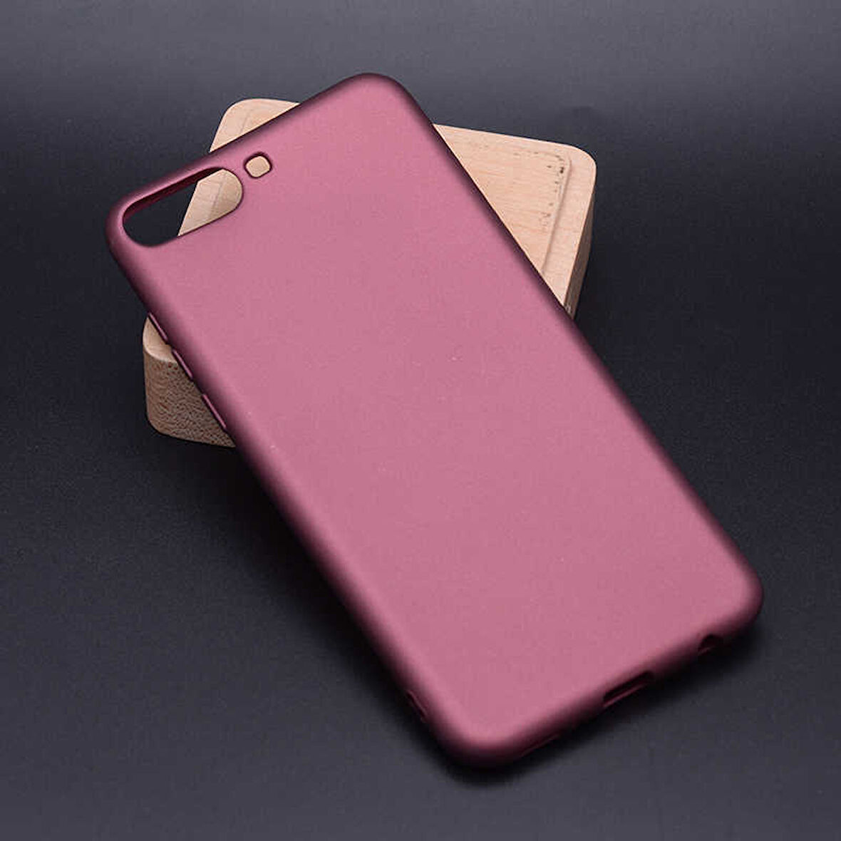 Huawei Y6 2018 Uyumlu Kılıf Esnek ve Darbe Emici Renkli Koruyucu Kapak