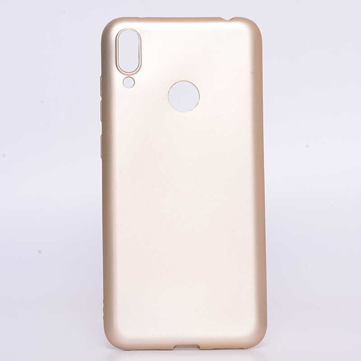 Huawei Y7 Prime 2019 Uyumlu Kılıf Esnek ve Darbe Emici Renkli Koruyucu Kapak