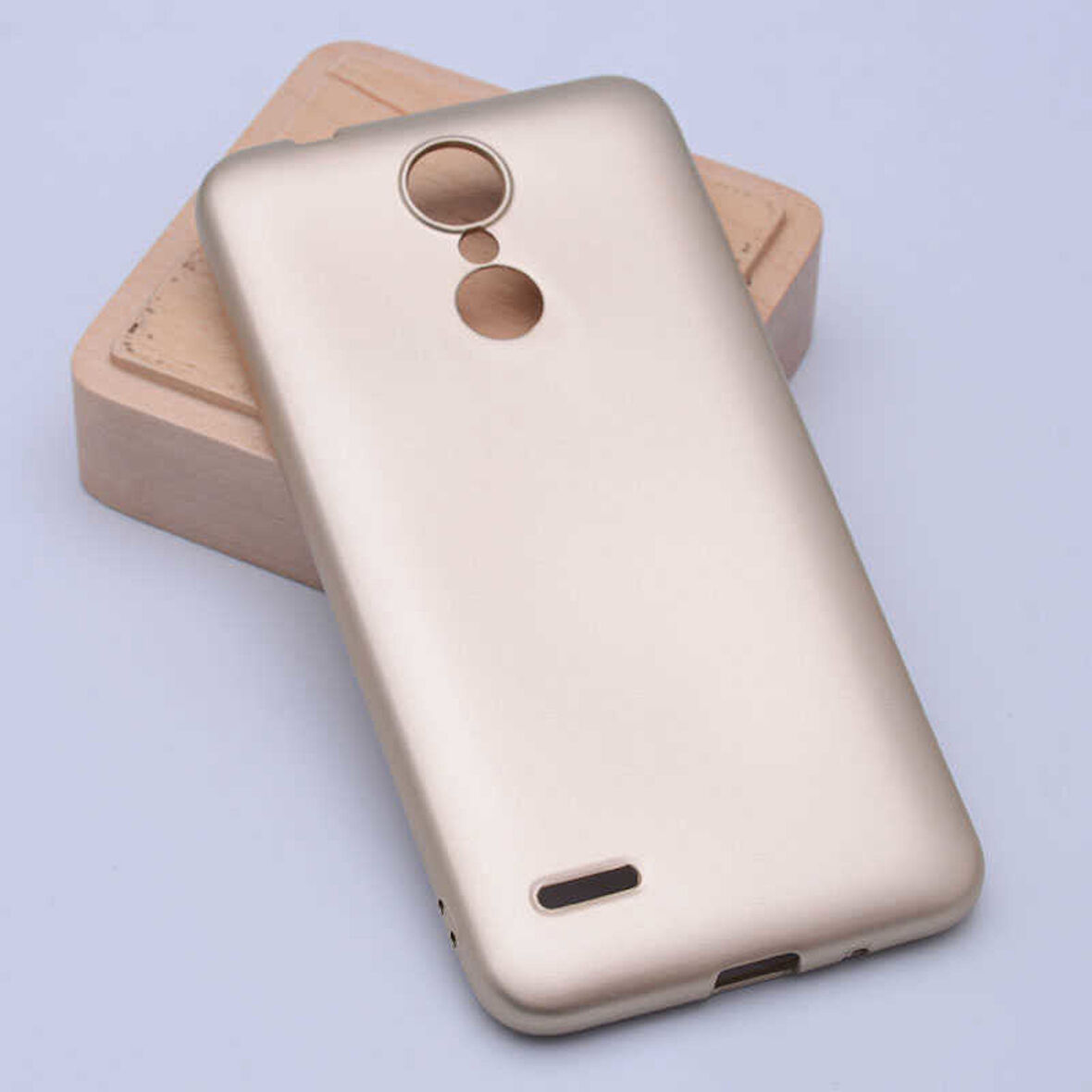 LG K9 Uyumlu Kılıf Esnek ve Darbe Emici Renkli Koruyucu Kapak