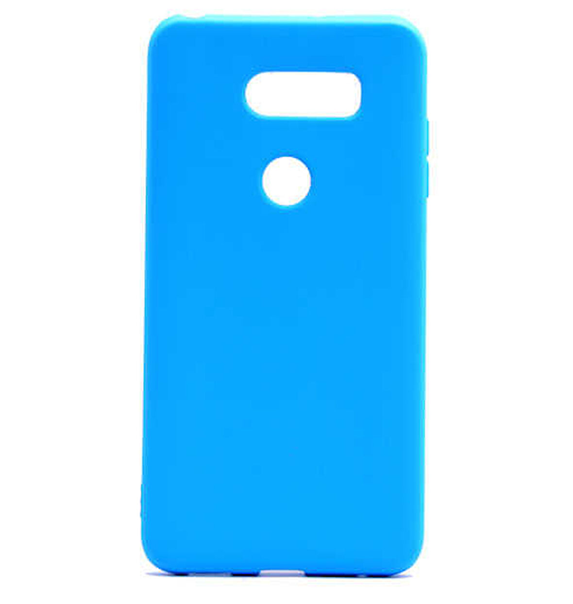 LG V30 Uyumlu Kılıf Esnek ve Darbe Emici Renkli Koruyucu Kapak