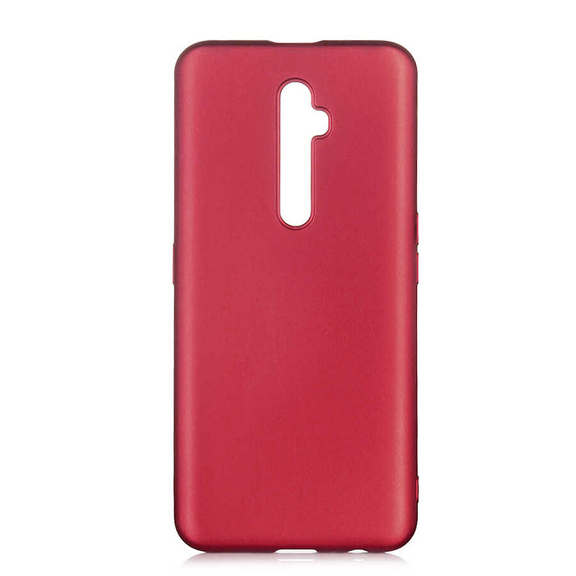 Oppo Reno 2Z Uyumlu Kılıf Esnek ve Darbe Emici Renkli Koruyucu Kapak