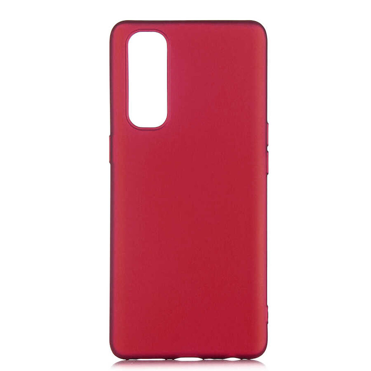 Oppo Reno 4 Pro 4G Uyumlu Kılıf Esnek ve Darbe Emici Renkli Koruyucu Kapak