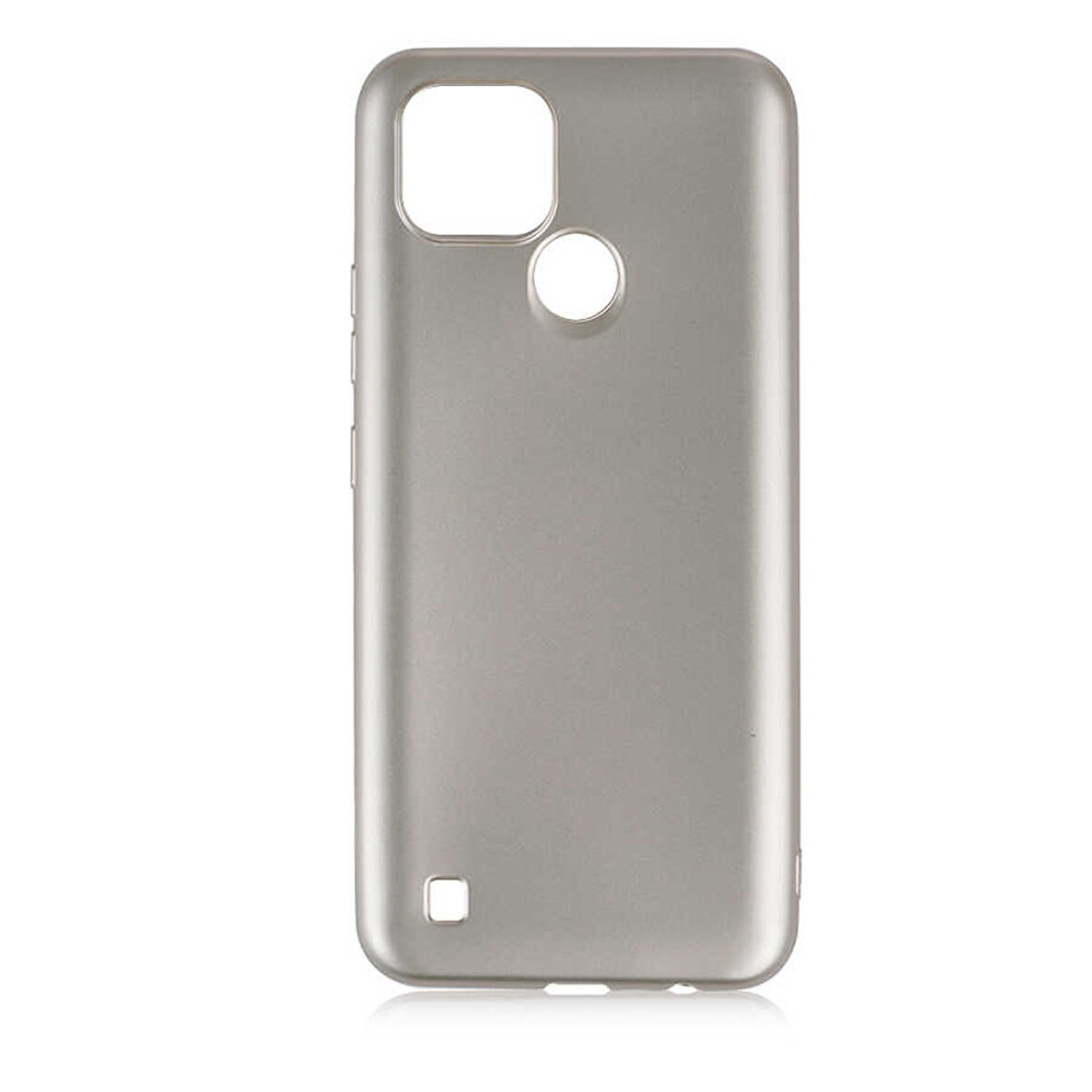 Realme C21 Uyumlu Kılıf Esnek ve Darbe Emici Renkli Koruyucu Kapak