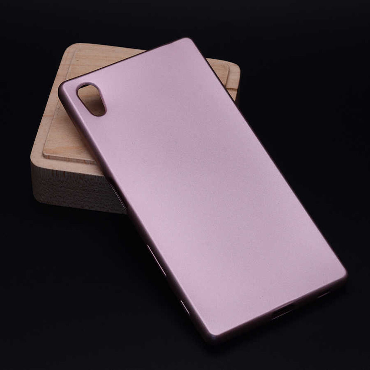 Sony Xperia Z5 Uyumlu Kılıf Esnek ve Darbe Emici Renkli Koruyucu Kapak