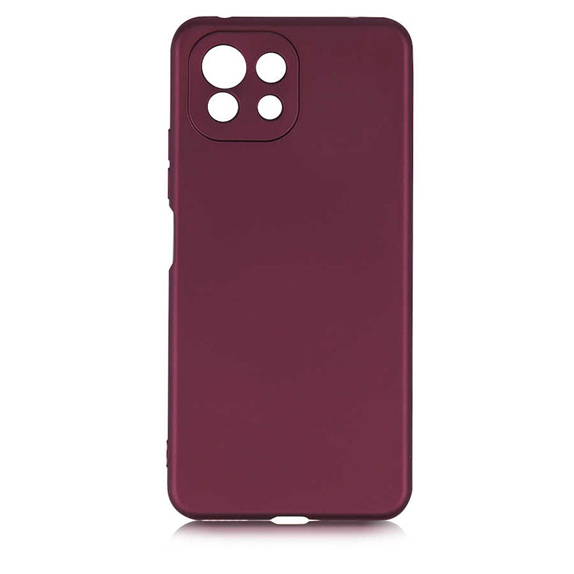 Xiaomi Mi 11 Lite Uyumlu Kılıf Esnek ve Darbe Emici Renkli Koruyucu Kapak