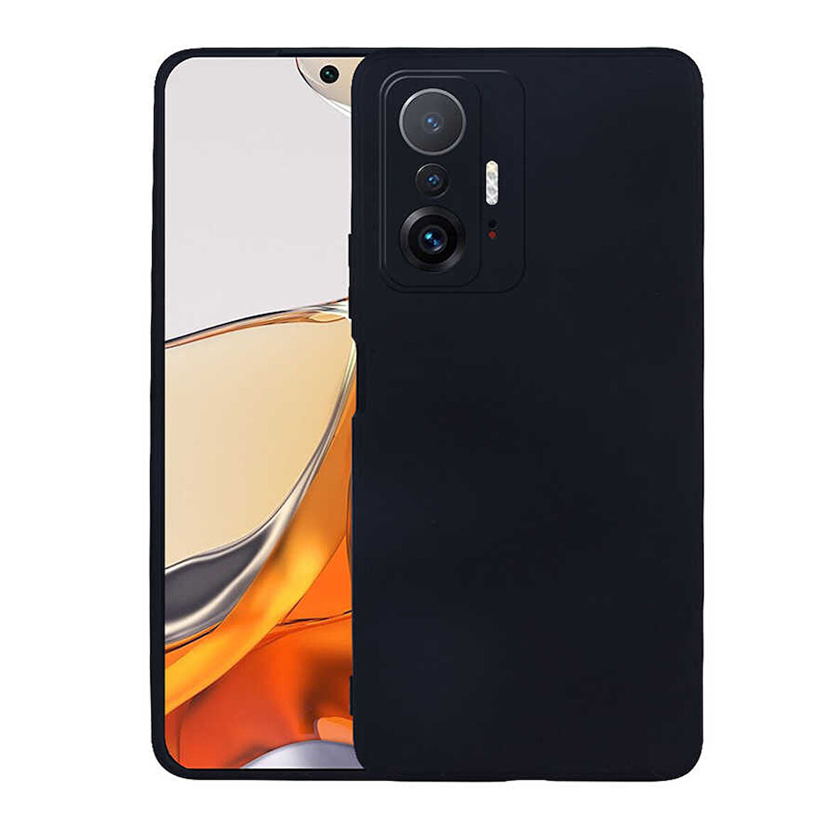 Xiaomi Mi 11T 5G Uyumlu Kılıf Esnek ve Darbe Emici Renkli Koruyucu Kapak