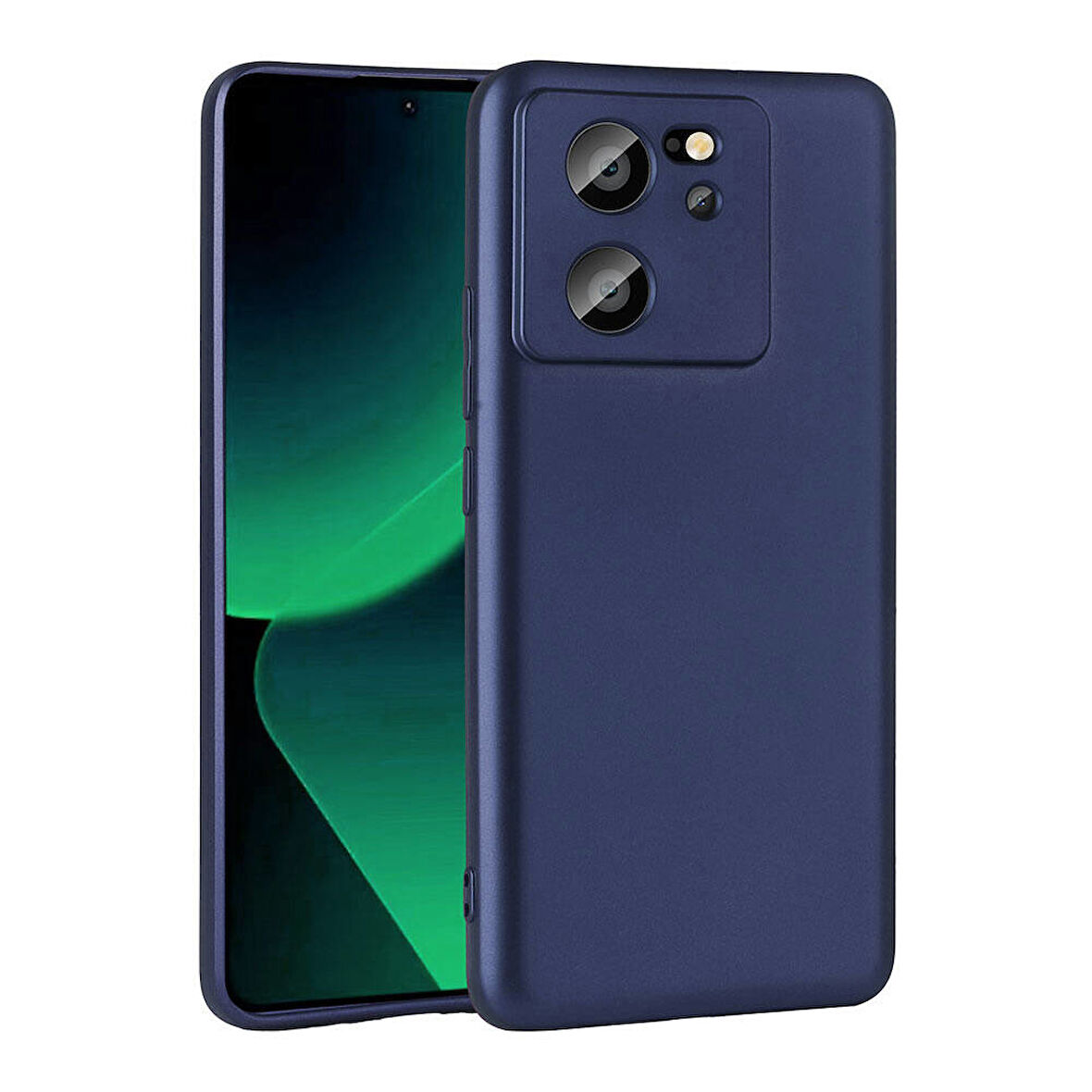 Xiaomi Mi 13T Uyumlu Kılıf Esnek ve Darbe Emici Renkli Koruyucu Kapak
