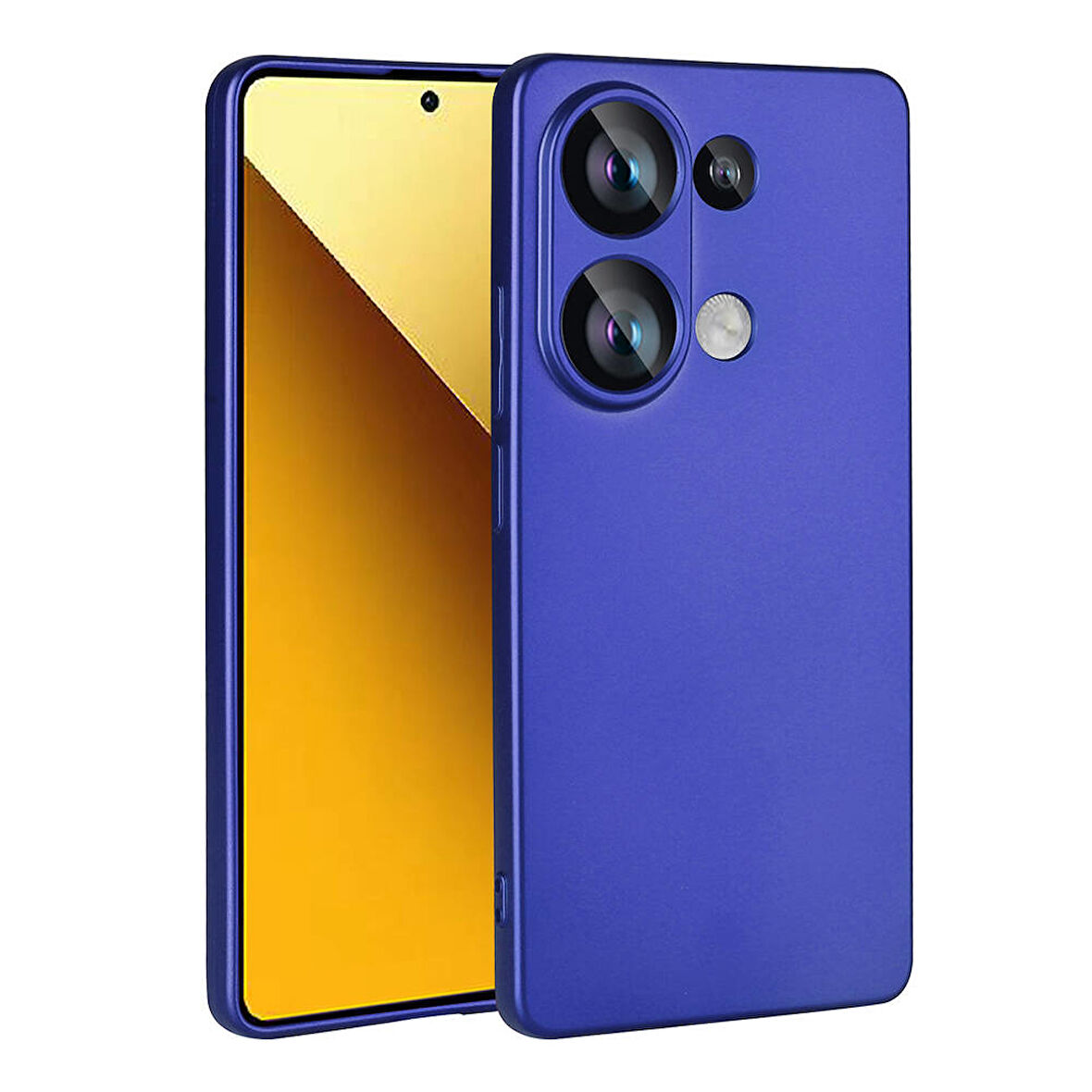 Xiaomi Poco M6 Pro 4G Uyumlu Kılıf Esnek ve Darbe Emici Renkli Koruyucu Kapak
