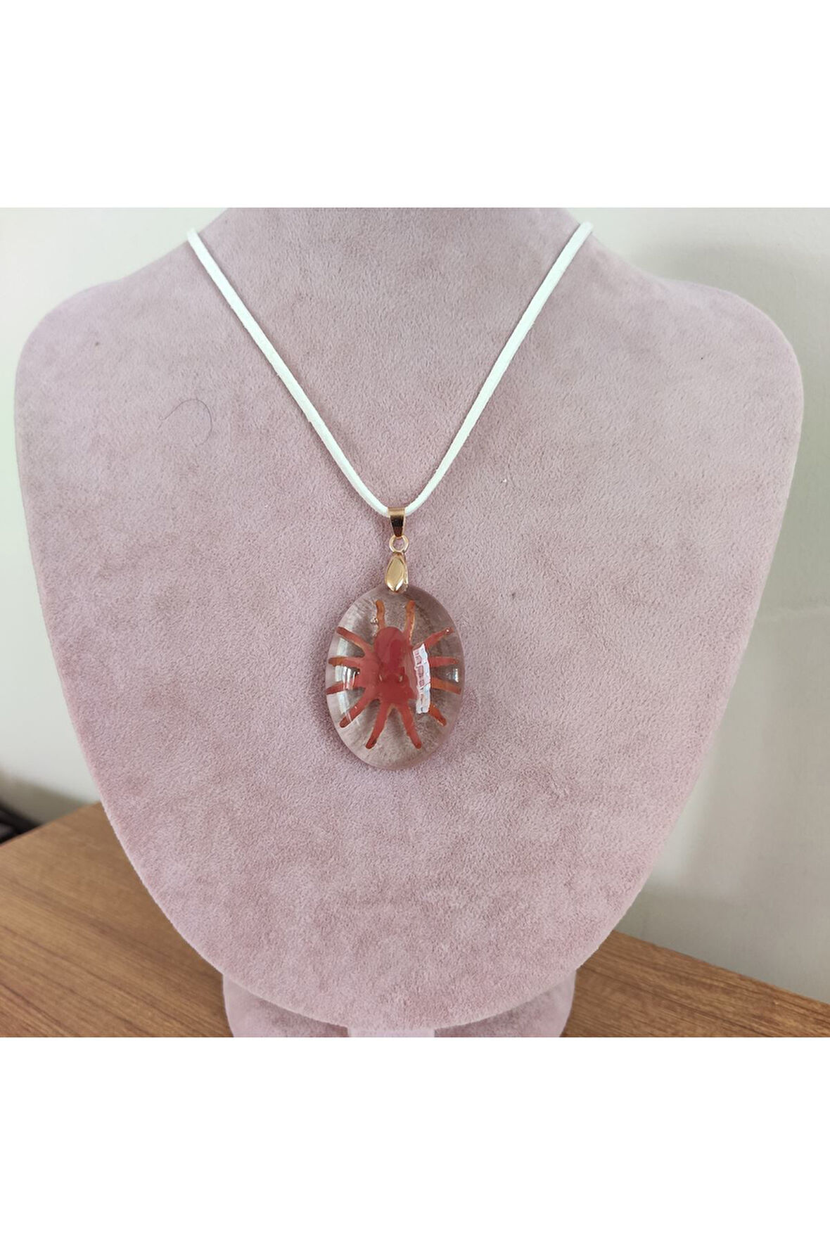 El Yapımı 3D Ahtapot Kolye Ucu - 6201