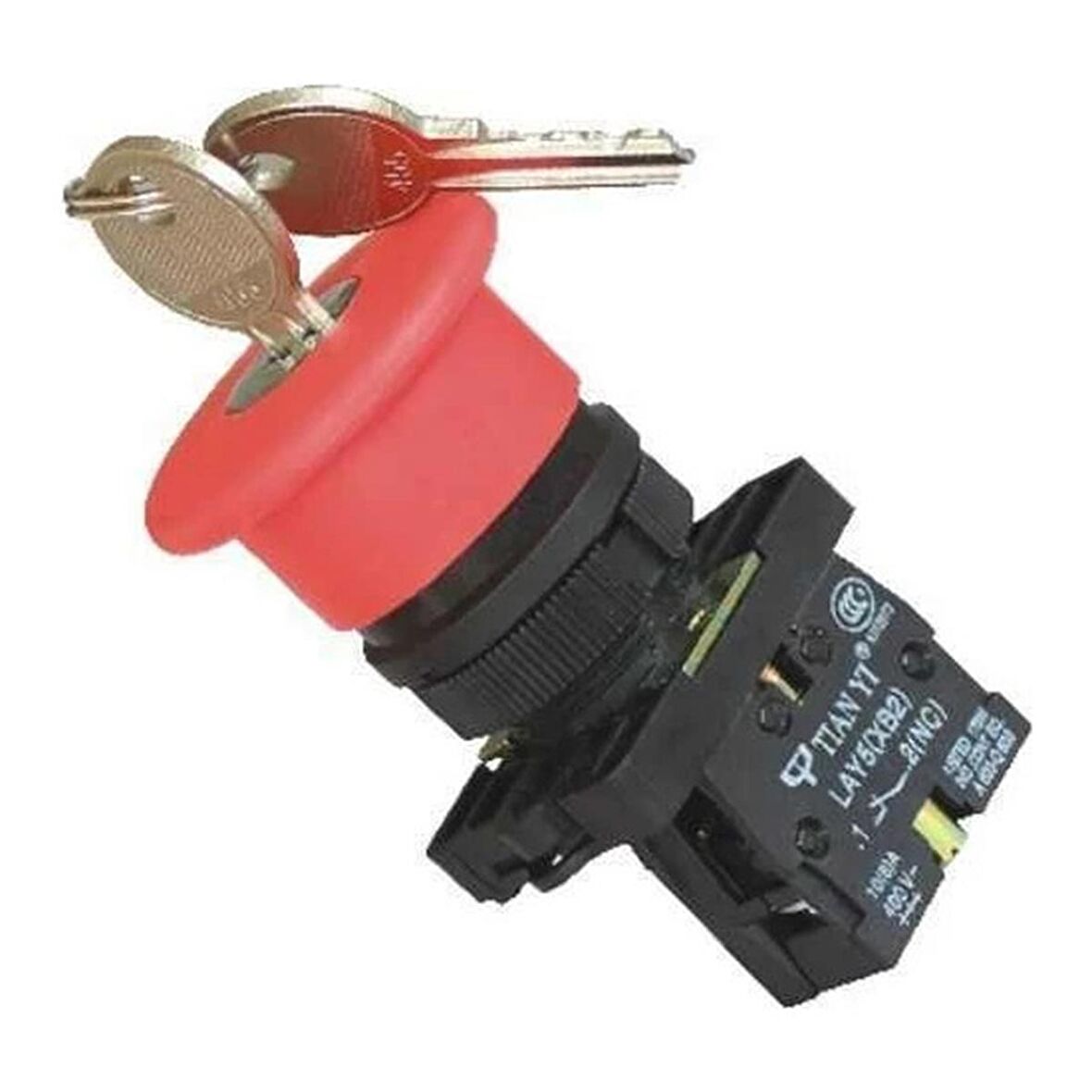 LAY5-ES142 Anahtarlı Acil Stop Buton