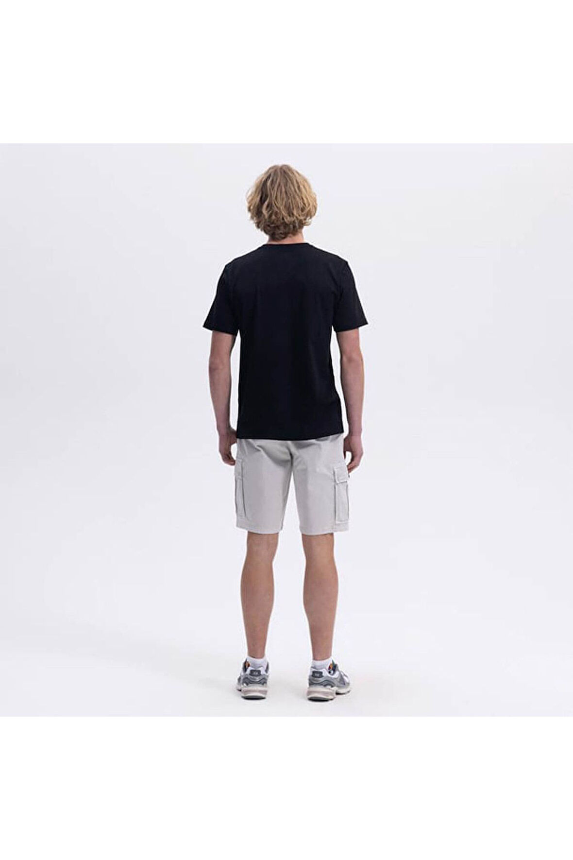 Men's Expanted Classıcs Siyah Erkek T-shirt Em461