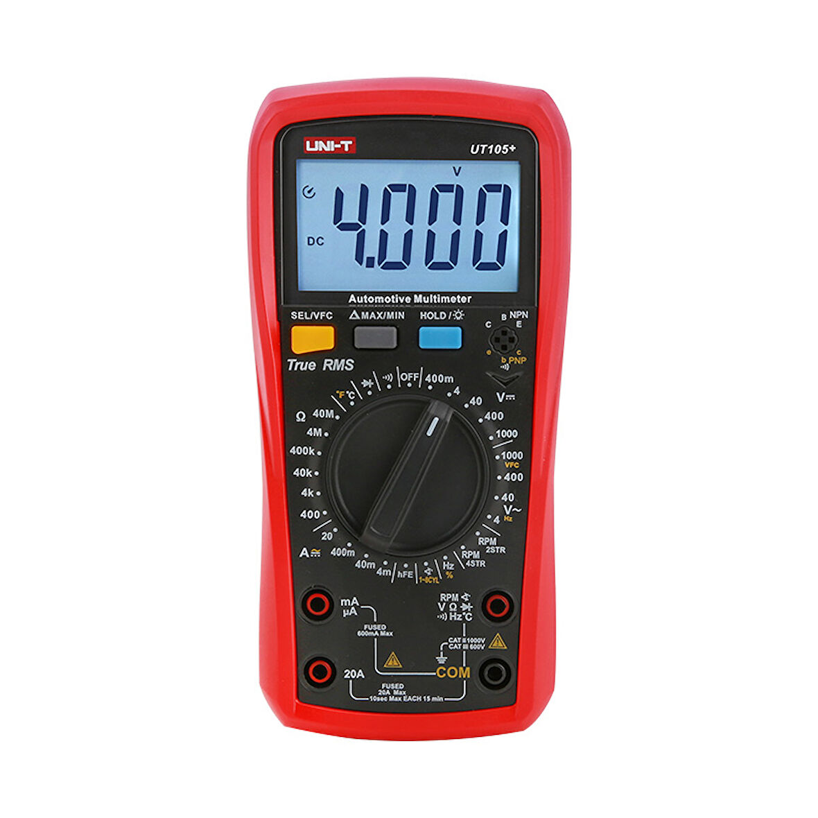 Ut105+ Avuçiçi Çok Fonksiyonlu Otomotiv Ölçü Aleti 