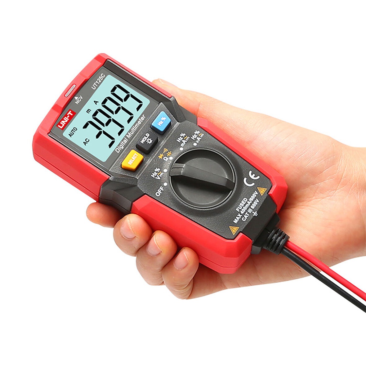 Ut125C Cep Tipi Dijital Multimetre 