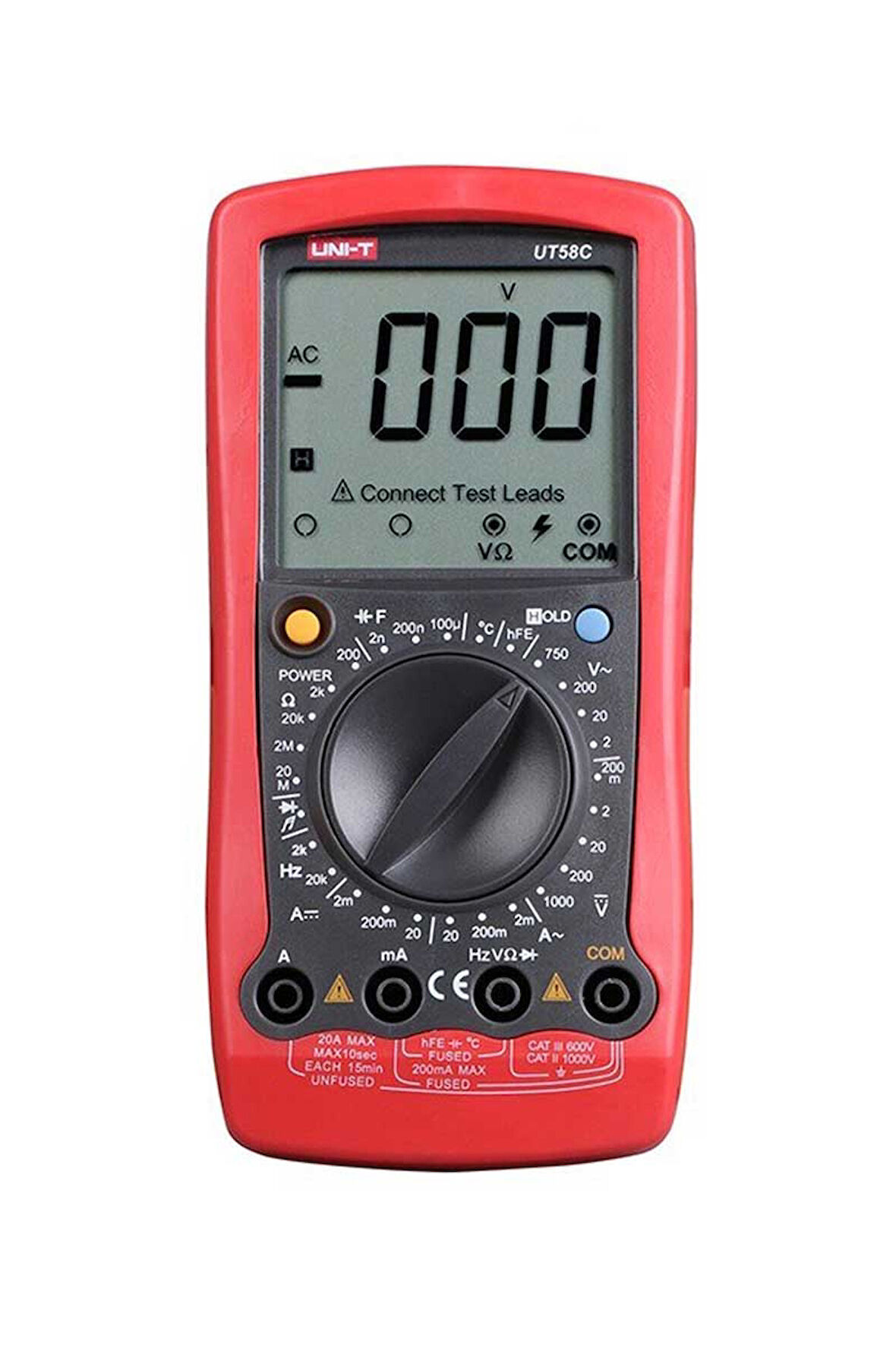 Ut58C Genel Tip Dijital Multimetre 