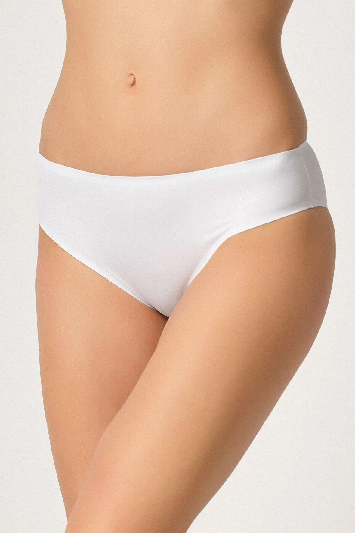 Beyaz Yapıştırma Lazer Kesim Külot 2803
