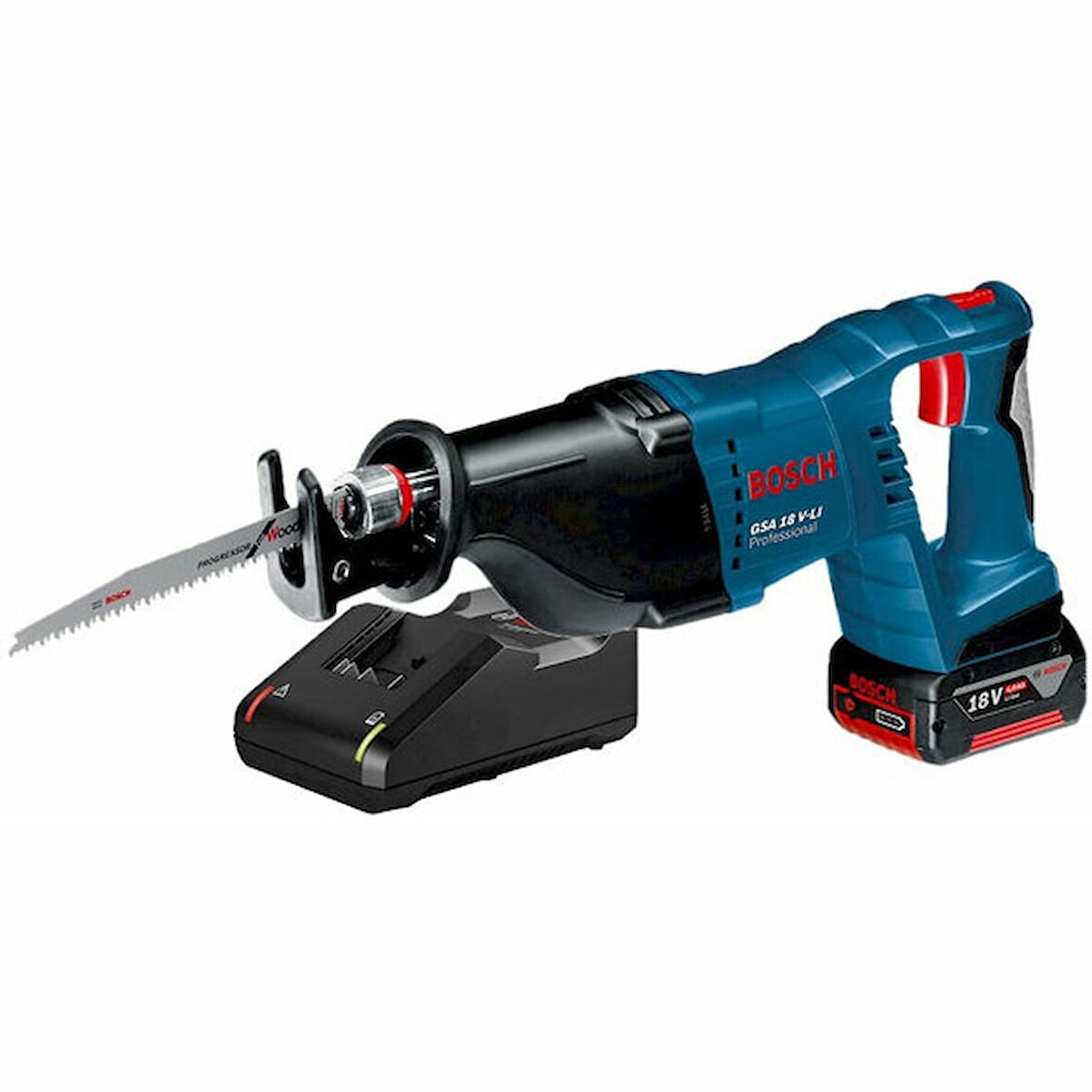 BOSCH GSA 18 V-Lİ PANTER TESTERE 4.0 AH TEK AKÜ