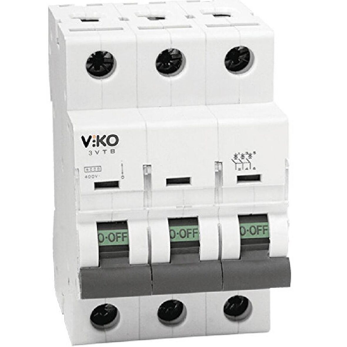 VİKO OTOMATİK SİGORTA 3X40A 4,5kA C TİPİ 4VTB-3C40