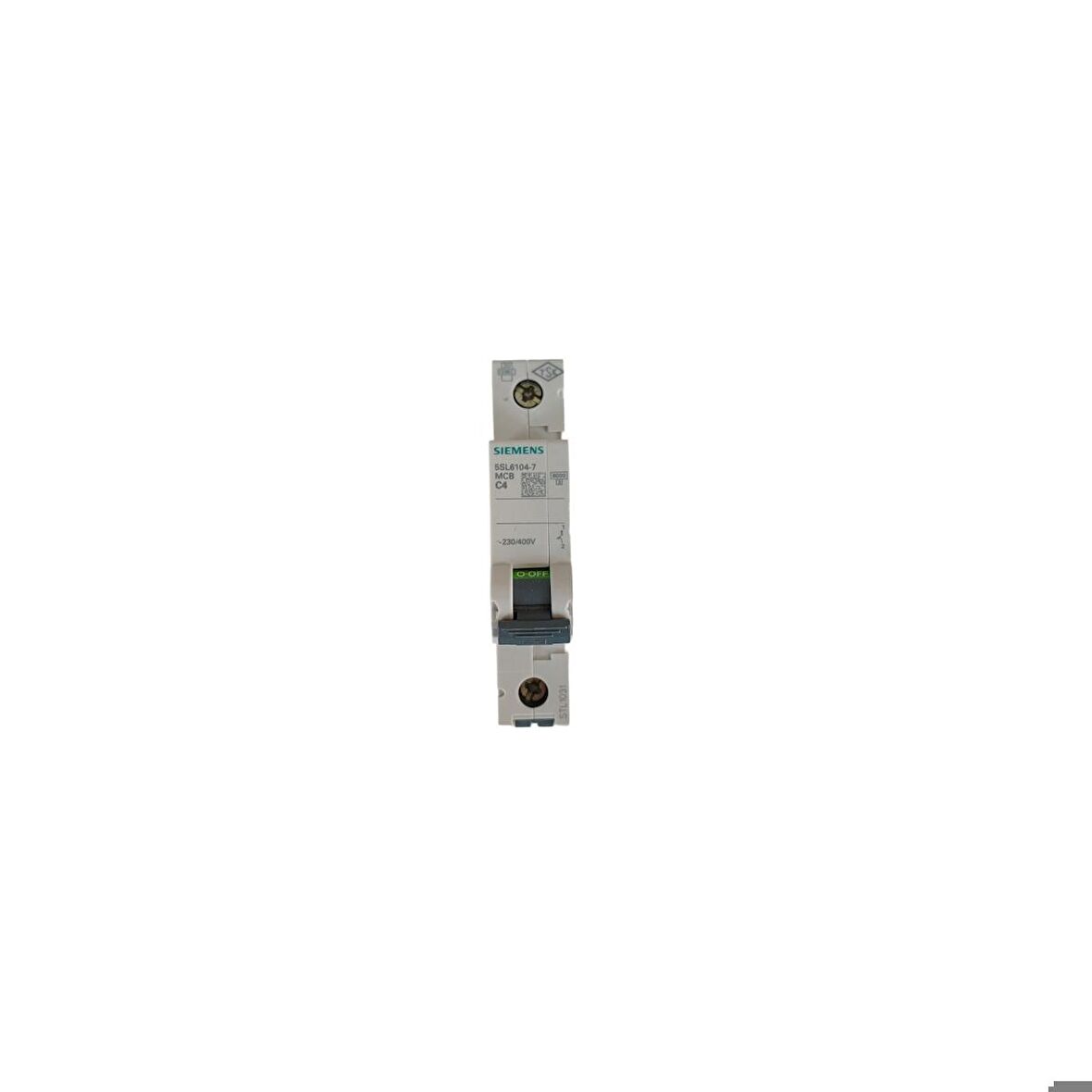 SİEMENS 5Sl6104-7 4A 1 Fazlı 70 Mm Anahtarlı Otomatik Sigorta 6Ka C Tipi Yavaş Karakterli