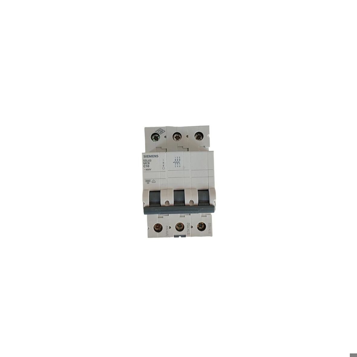 SİEMENS 5Sl6310-7Ya 10A 3 Fazlı 5Sl Classic Anahtarlı Otomatik Sigorta 6Ka C Tipi Yavaş Karakterli