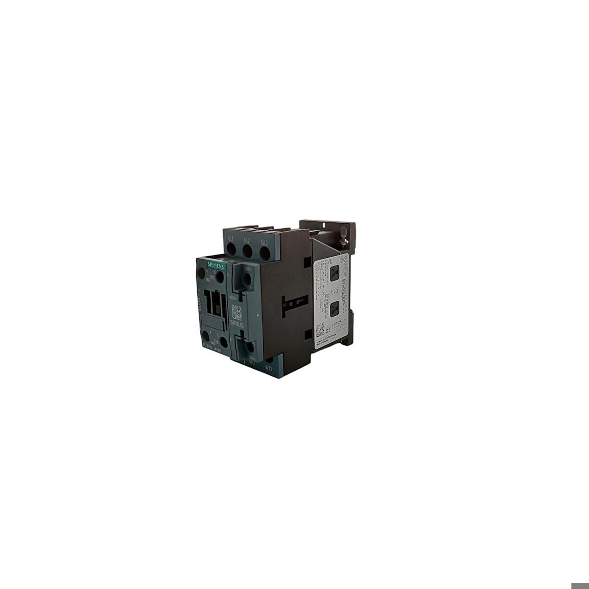 SİEMENS 3Rt2023-1Ap00 Üç Fazlı Sirius Kontaktör Ac 230V Bobinli 4 Kw 1No+1Nc