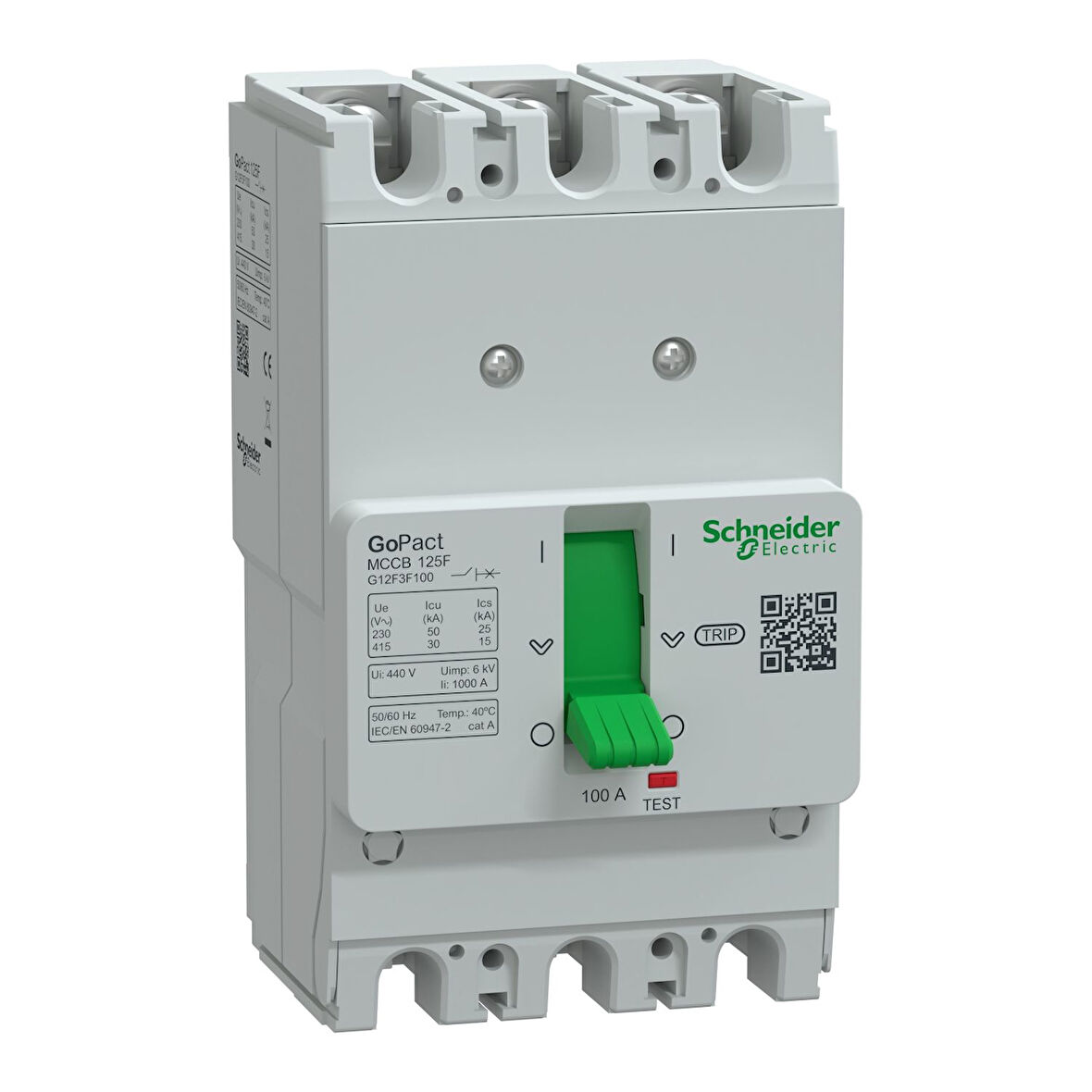 Schneider Gopact Şalter 125F 30Ka Ac 3P3D 100A Sabİt