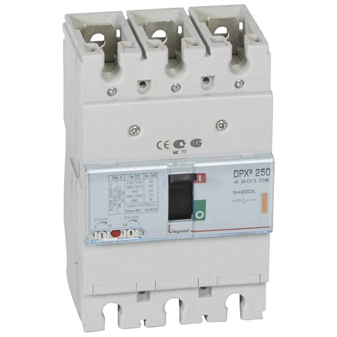 Legrand Dpx³ 250Er 3P 250A 25Ka Kompakt Şalter 