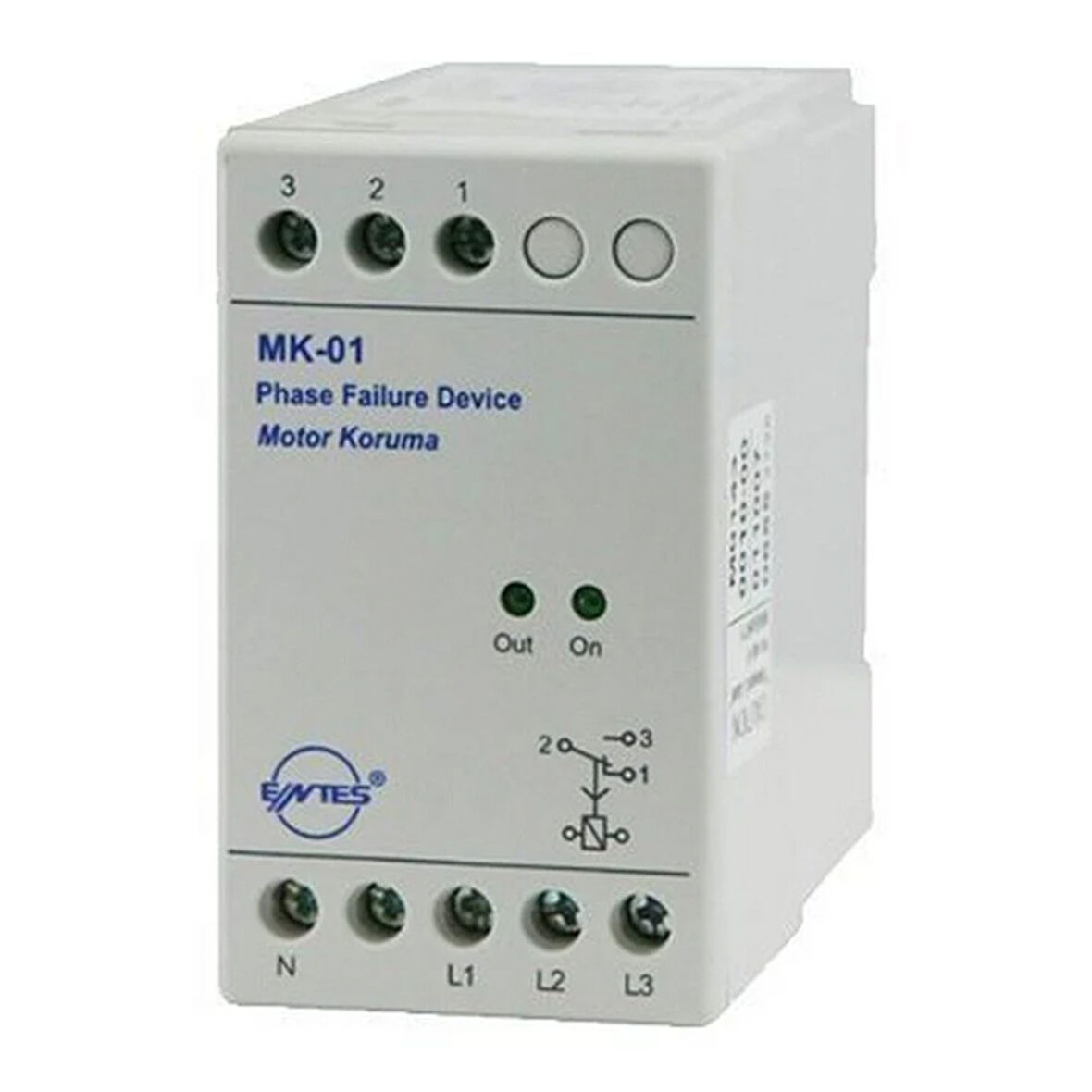 Entes M0143 Mk-01Motor(Faz)Koruma Röleleri Entes 