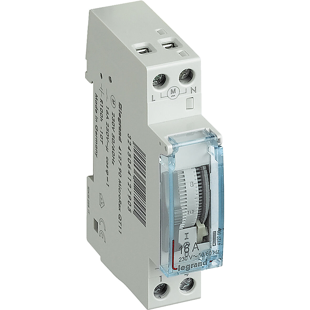 Legrand 412790 Analog Günlük Zaman Saati Rezervli 
