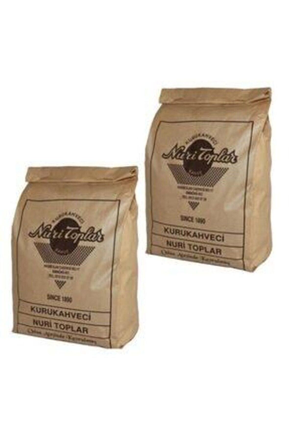 Nuri Toplar Türk Kahvesi Çekilmiş 2x250gr (GÜNLÜK TAZE ÇEKİM)