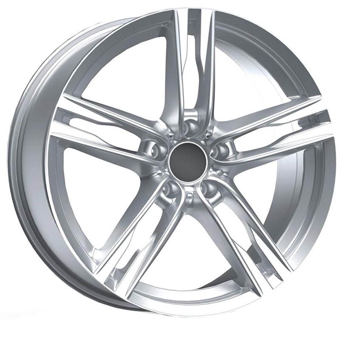 EMR-20179-02 9.5x20"-5x120 ET37 72.56 Full Silver Jant (4 Adet)