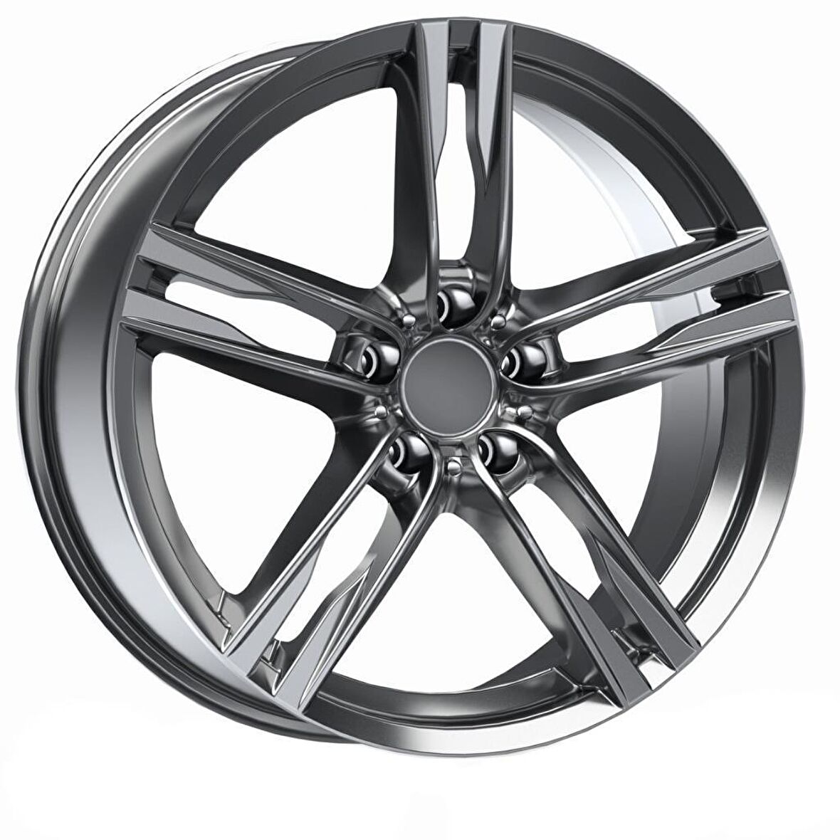 EMR-20179-05 8.5x20"-5x120 ET35 72.56 Glossy Titanium Jant ( 4 Adet)