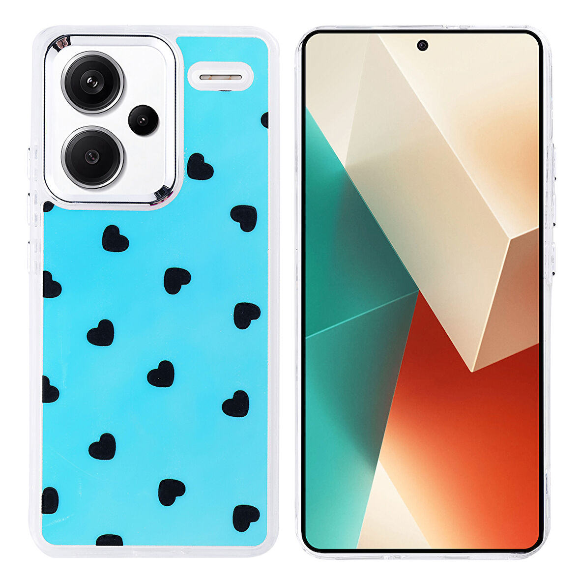 Teleplus Xiaomi Redmi Note 13 Pro Plus Kılıf Hadra Lüx Desenli Kapak