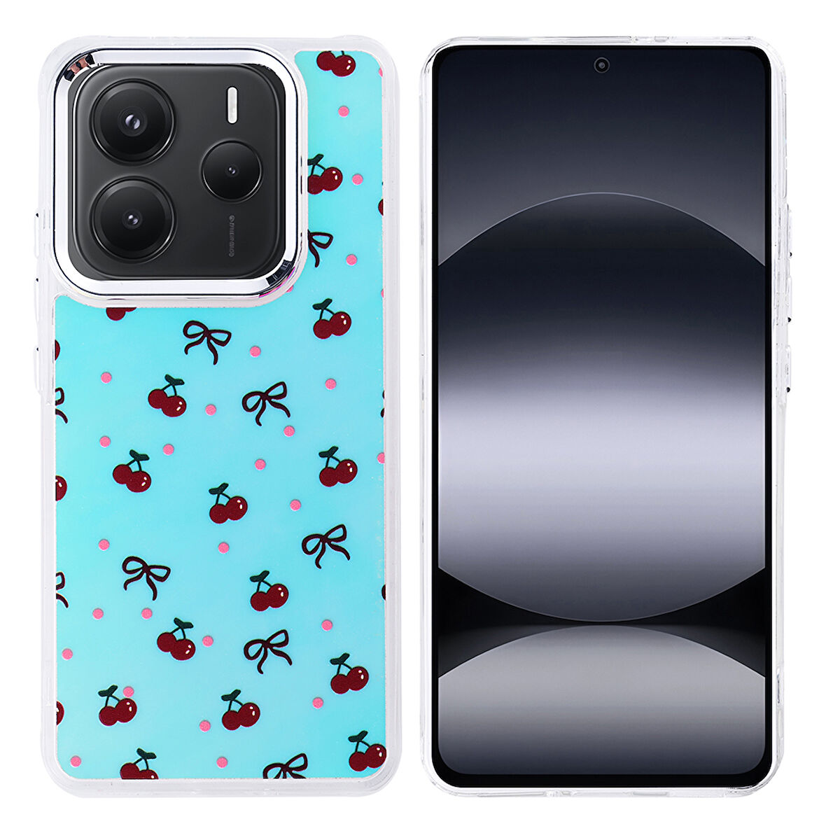 Teleplus Xiaomi Redmi Note 14 5G Kılıf Hadra Lüx Desenli Kapak