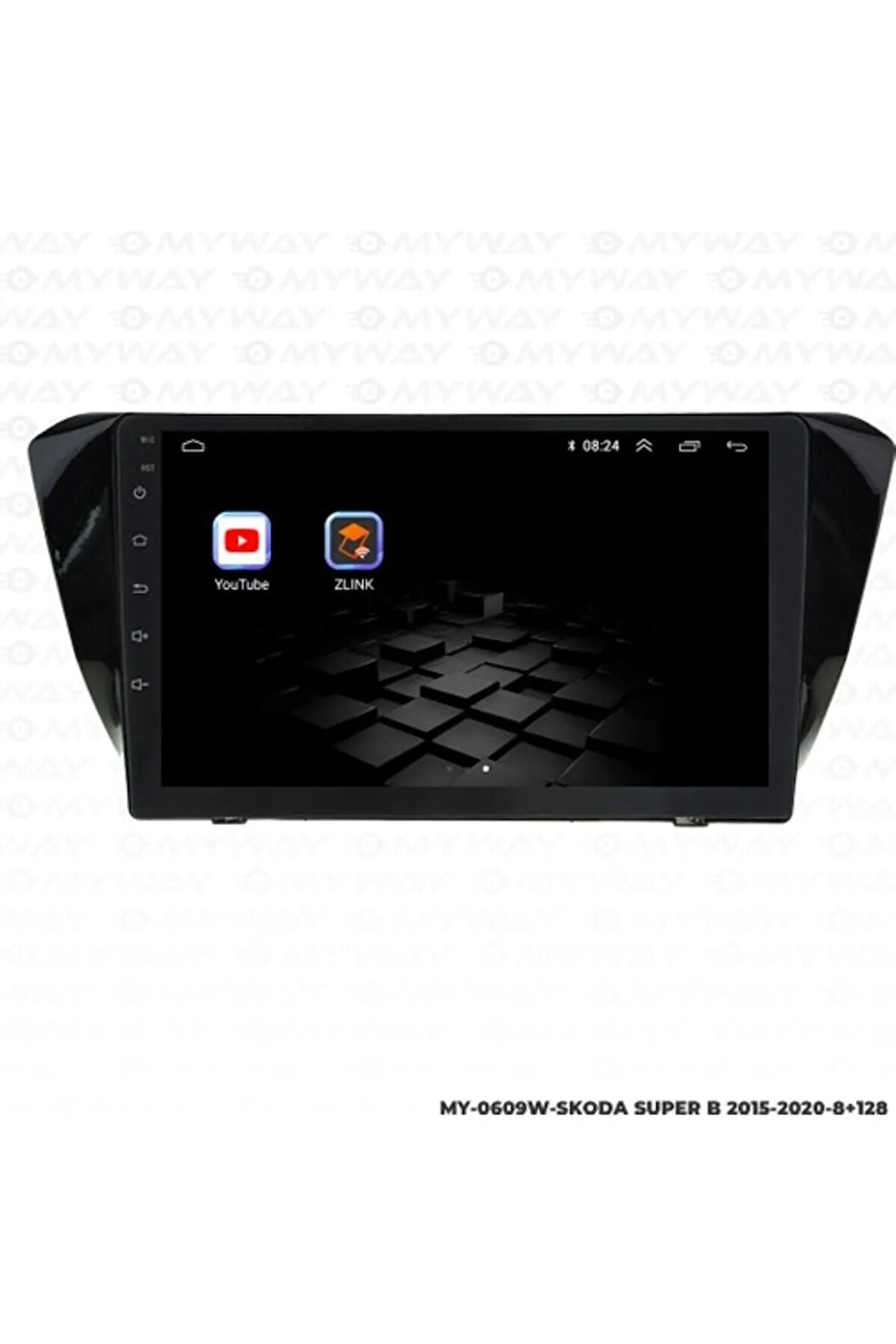 Myway Skoda Super B Android Multimedya 4gb Ram Carplay Navigasyon Ekran - Myway