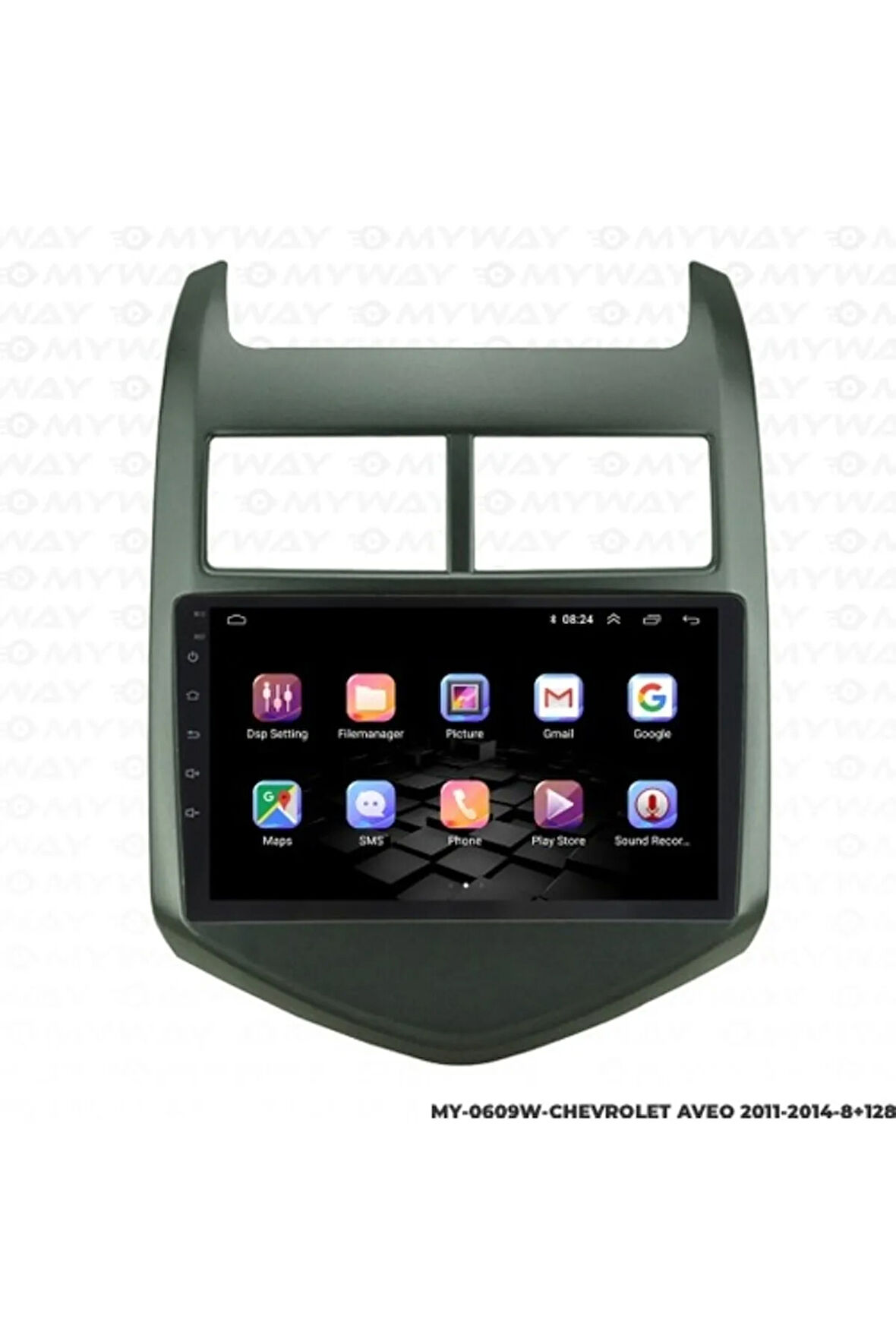 Myway Chevrolet Aveo Android Multimedya 4gb Ram Carplay Navigasyon Ekran