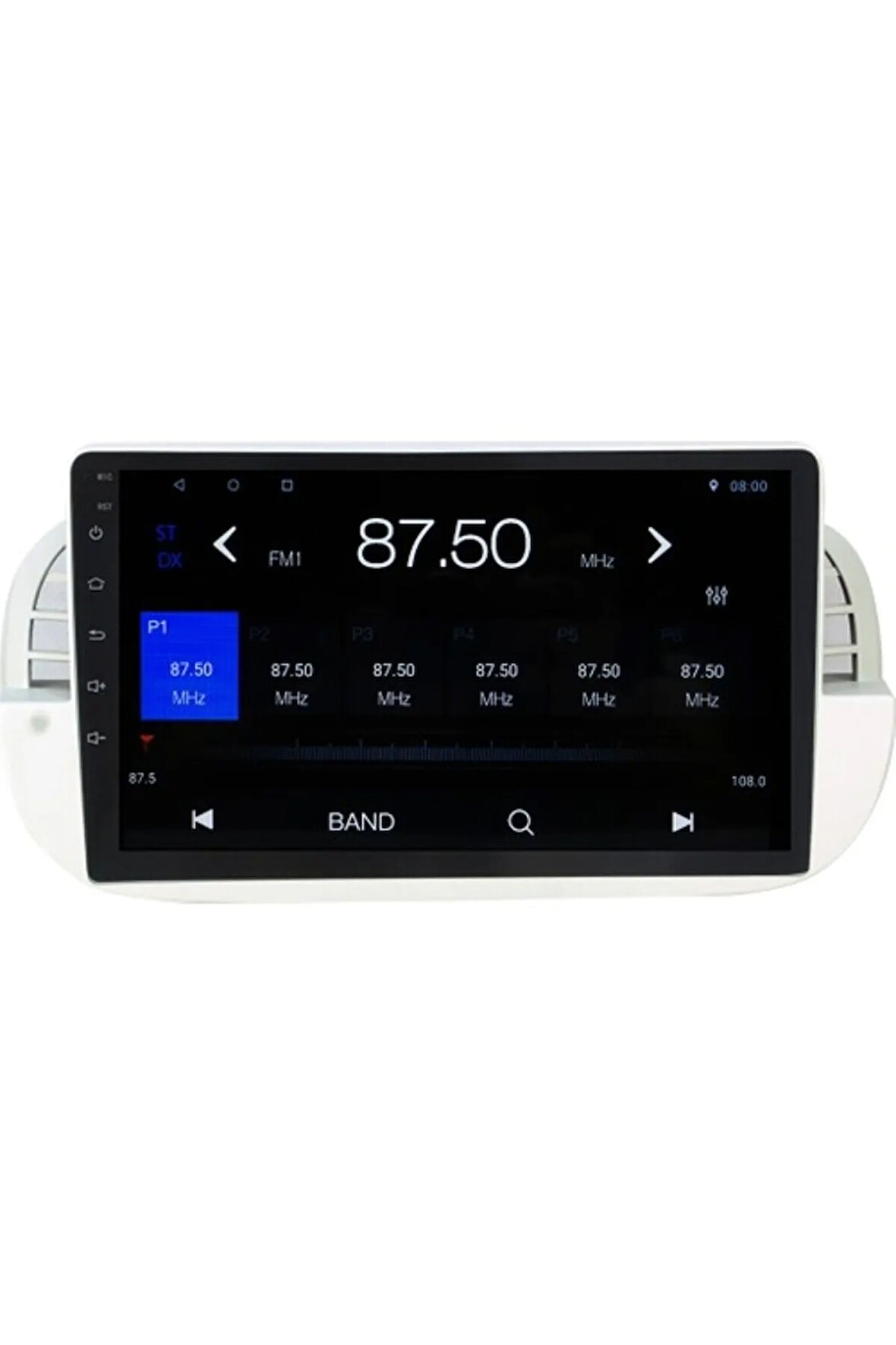 Fiat 500 Android Carplay Navigasyon Multimedya Ekran Teyp 2gb Ram + 32GB HDD