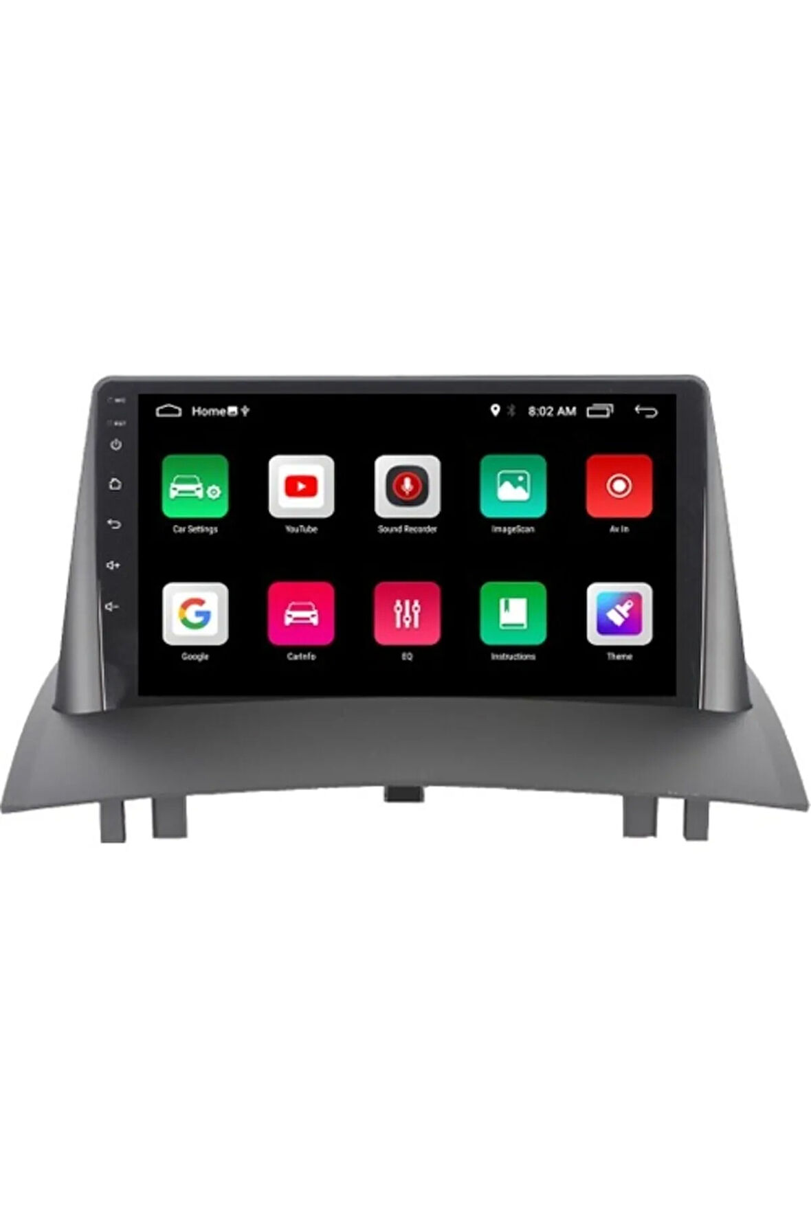 Renault Megane 2 Android Carplay Navigasyon Multimedya QLED Ekran-2gb Ram