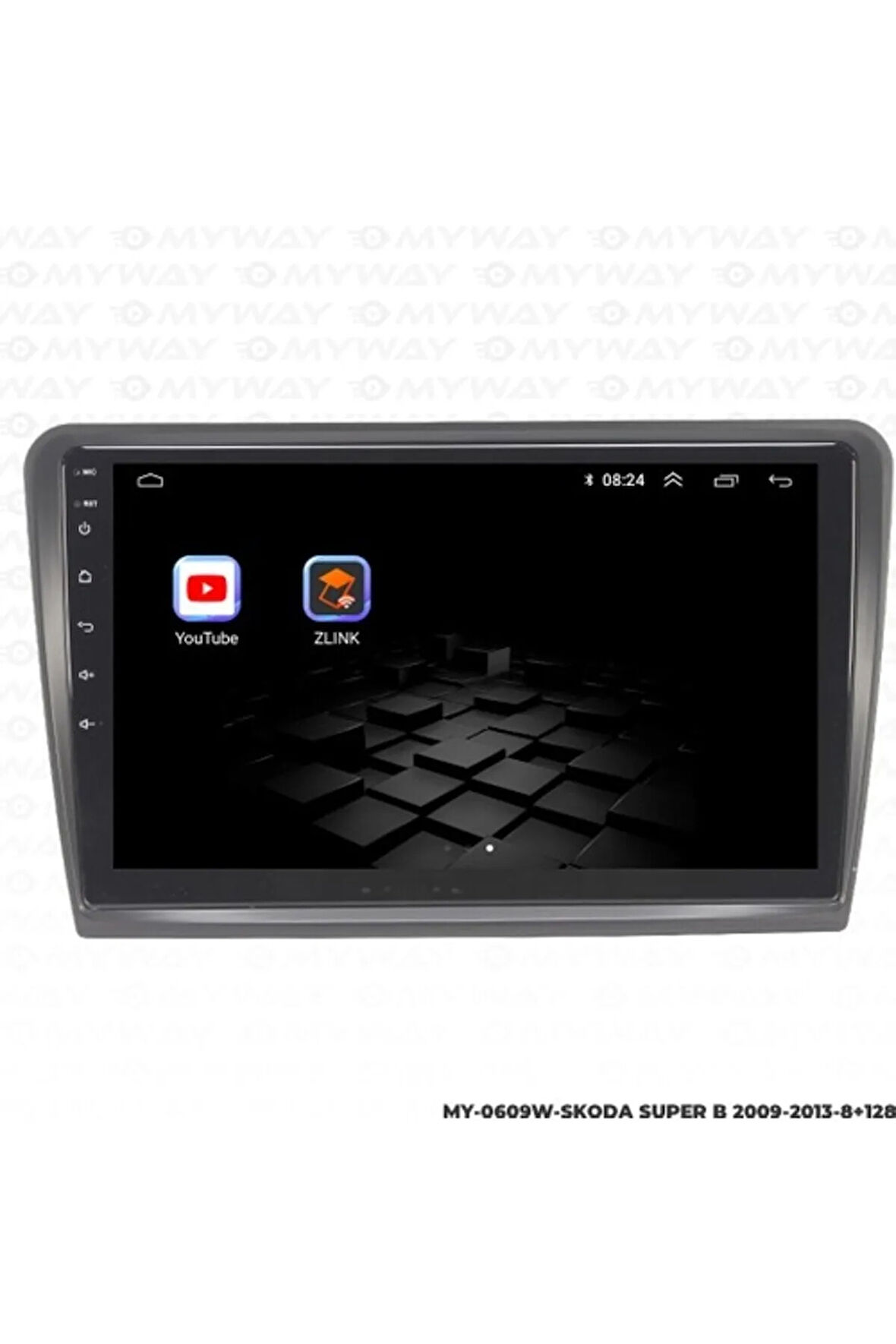 Myway Skoda Super B Android Multimedya 4gb Ram Carplay Navigasyon Ekran - Myway