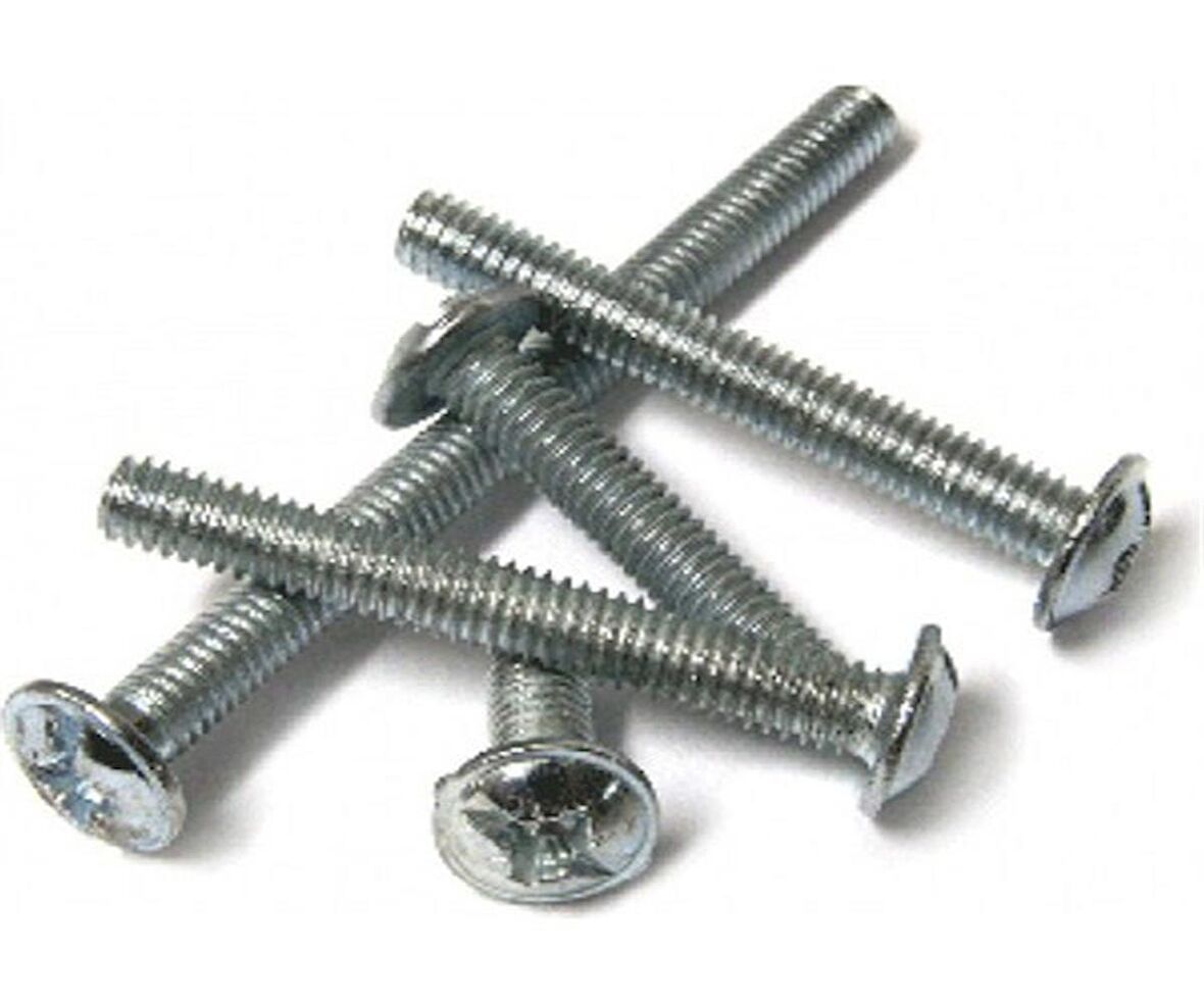 Mobilya Kulp Vidası 4 X 25 Mm. / (vida Uzunluğu 2,5 Cm.) ( 25 Adet )