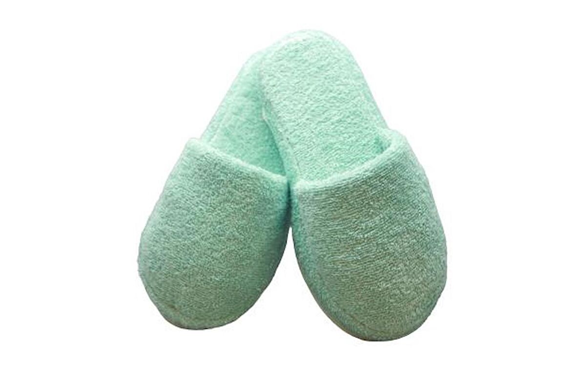 Terlik Havlu Banyo Ev Otel Lohusa Terliği KaymazKalınKapalı Burun