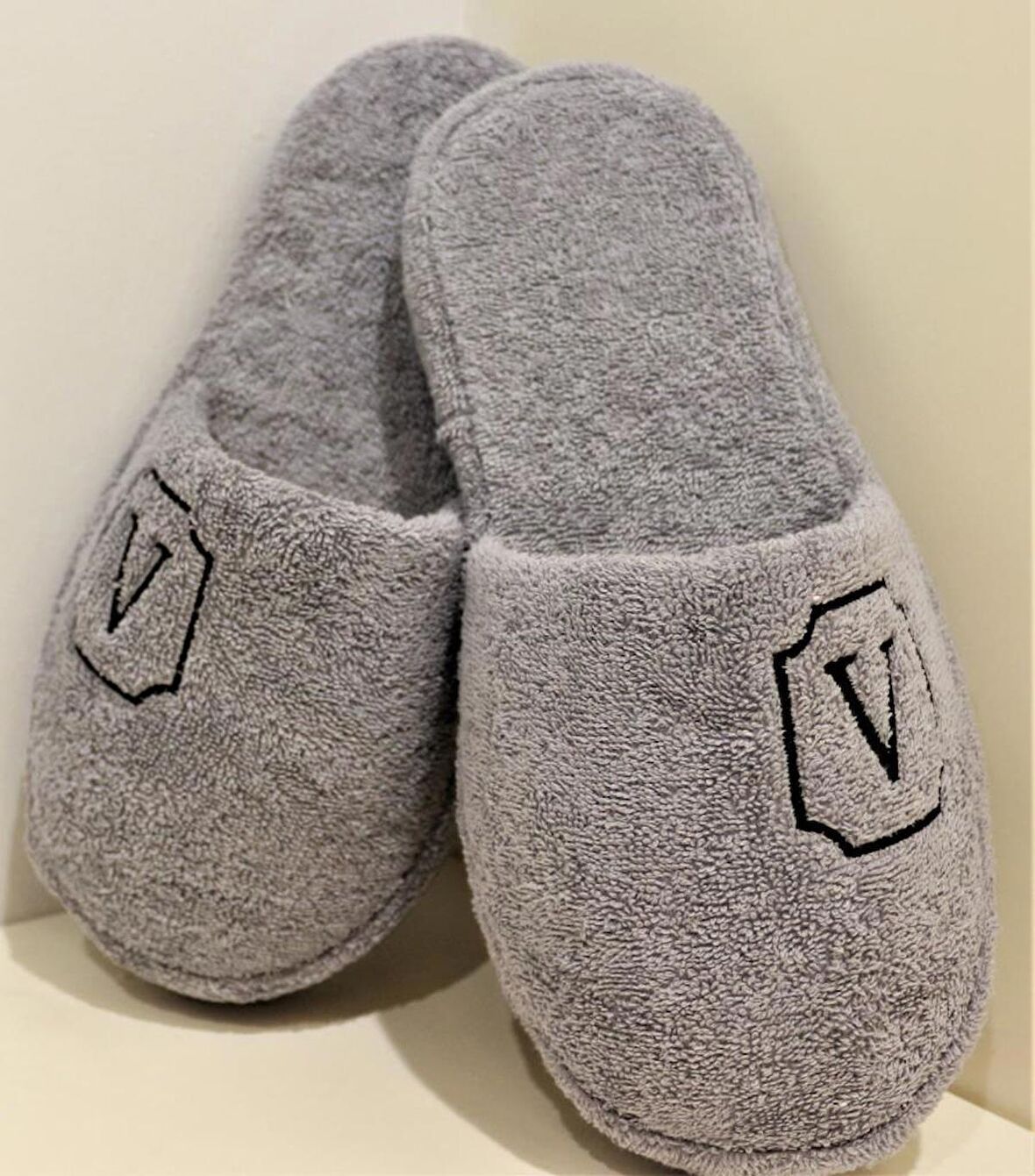 V Harf Havlu Banyo Ev Otel Lohusa Kalın Taban Günlük Terlik