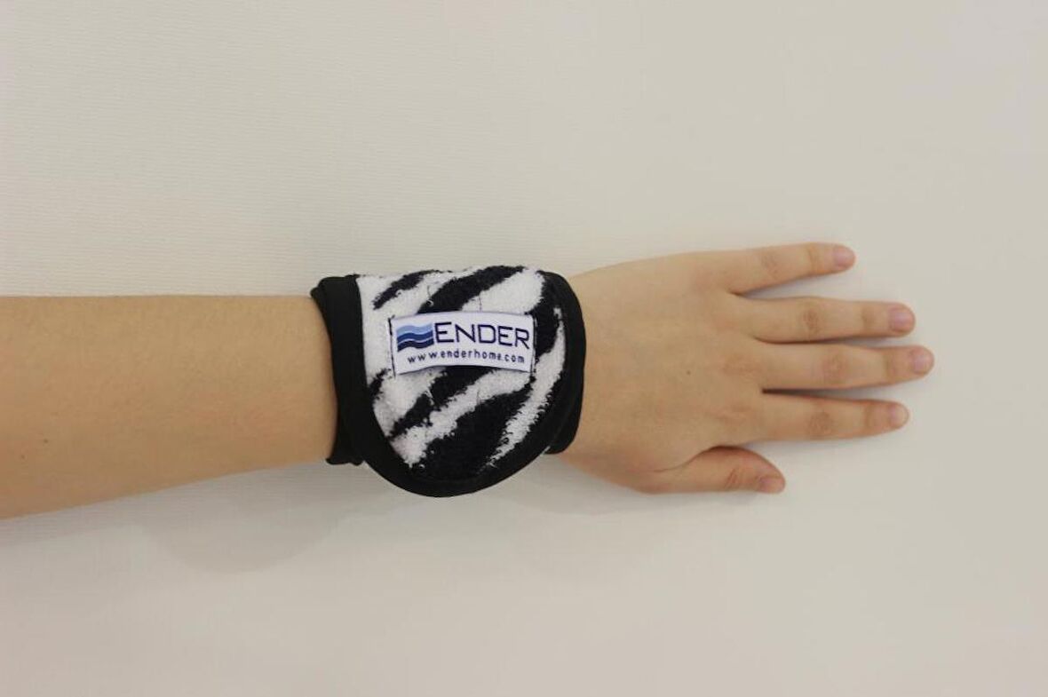 Bilek Bandı Baskılı Havlu Sporcu Bilekliği Kol Bandı Ter Bandı