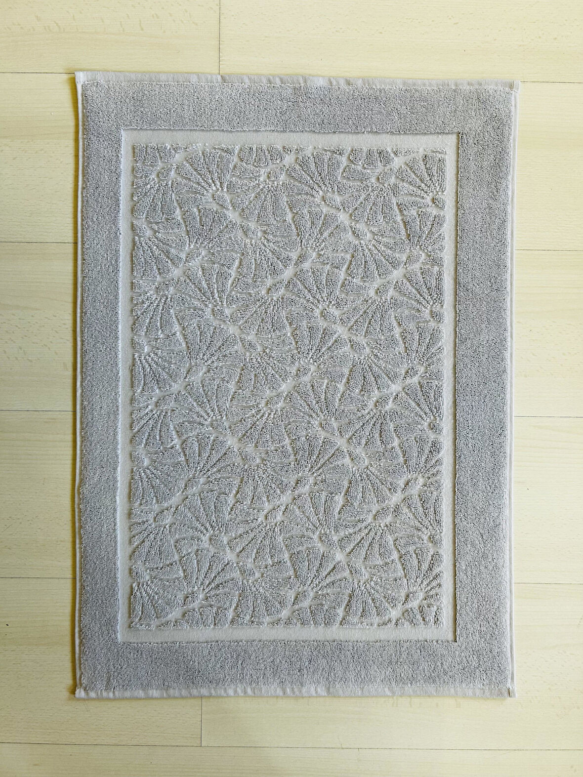 Deniz Kabuğu Desen Havlu Banyo Paspası 50x70 cm