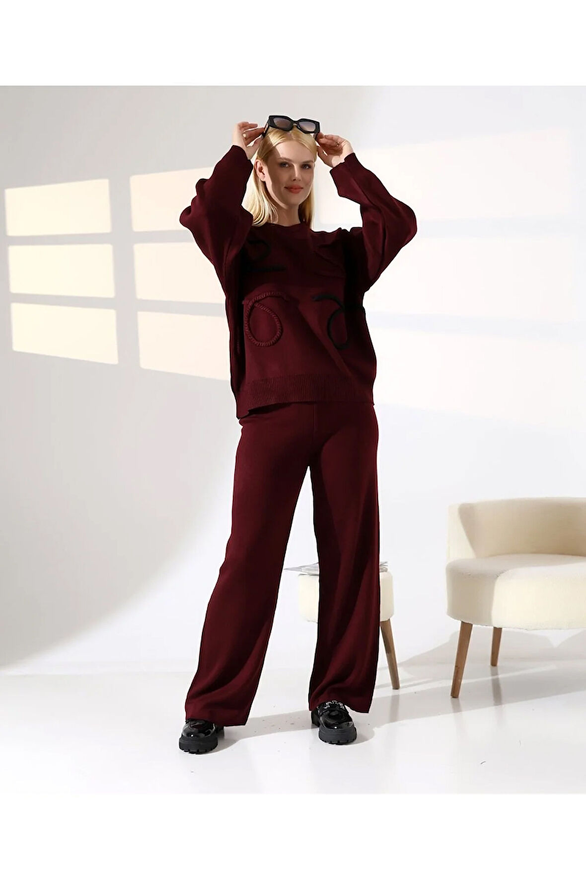 Günlük Stil Triko Takım