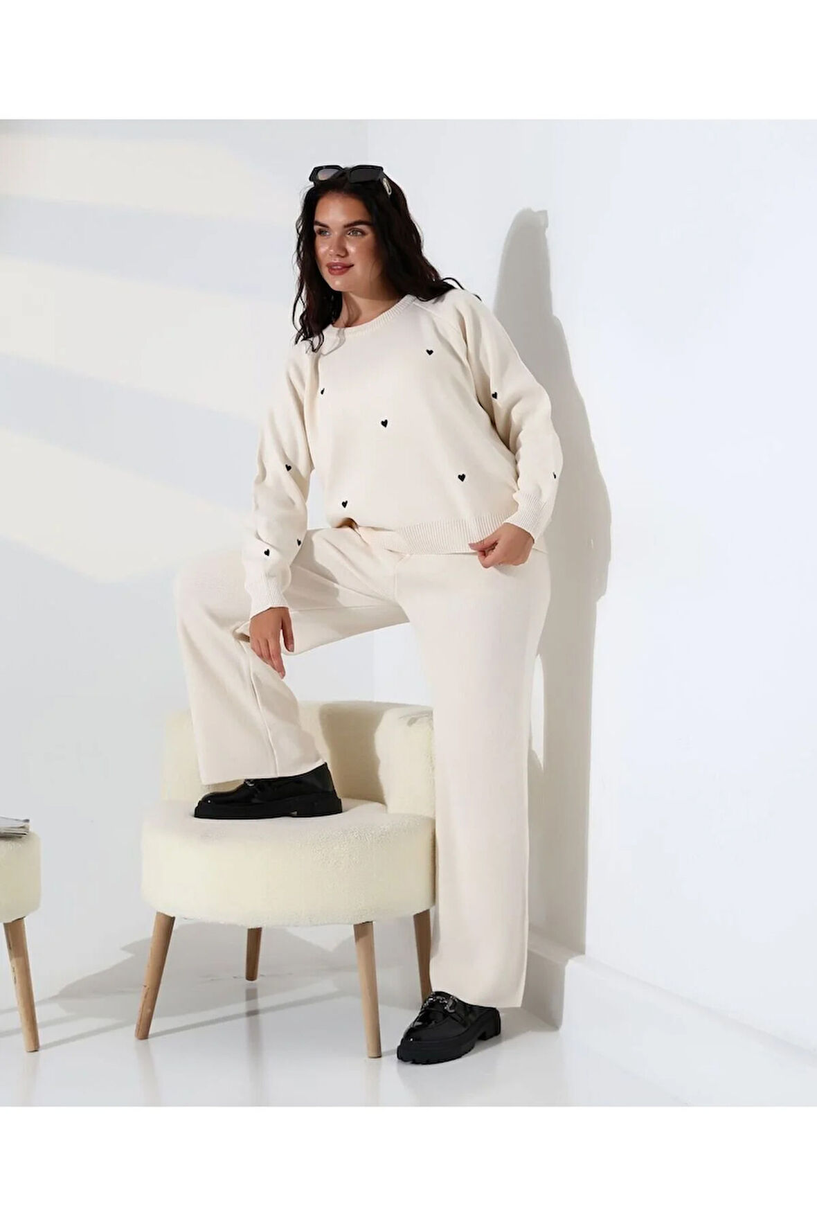 Romantik Dokunuş Elegance Triko Takım