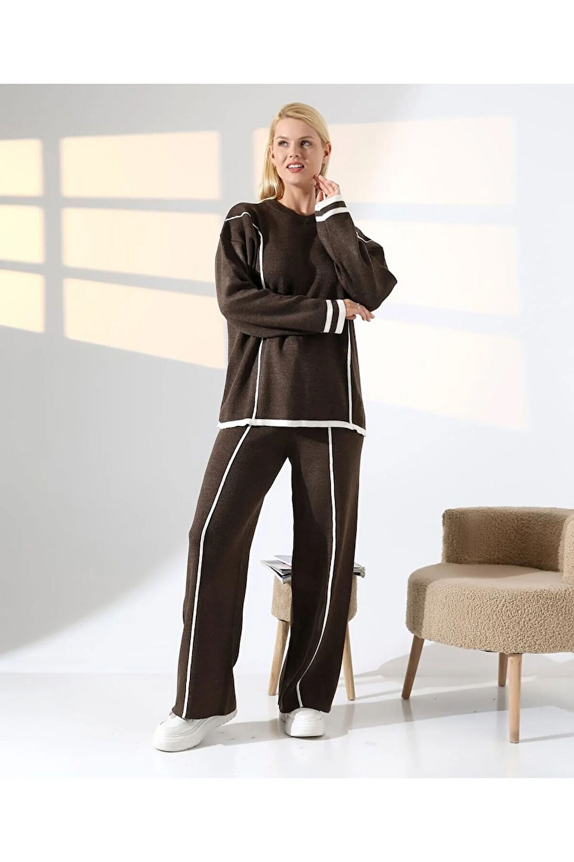 Çizgi Dansı Soft Triko Takım