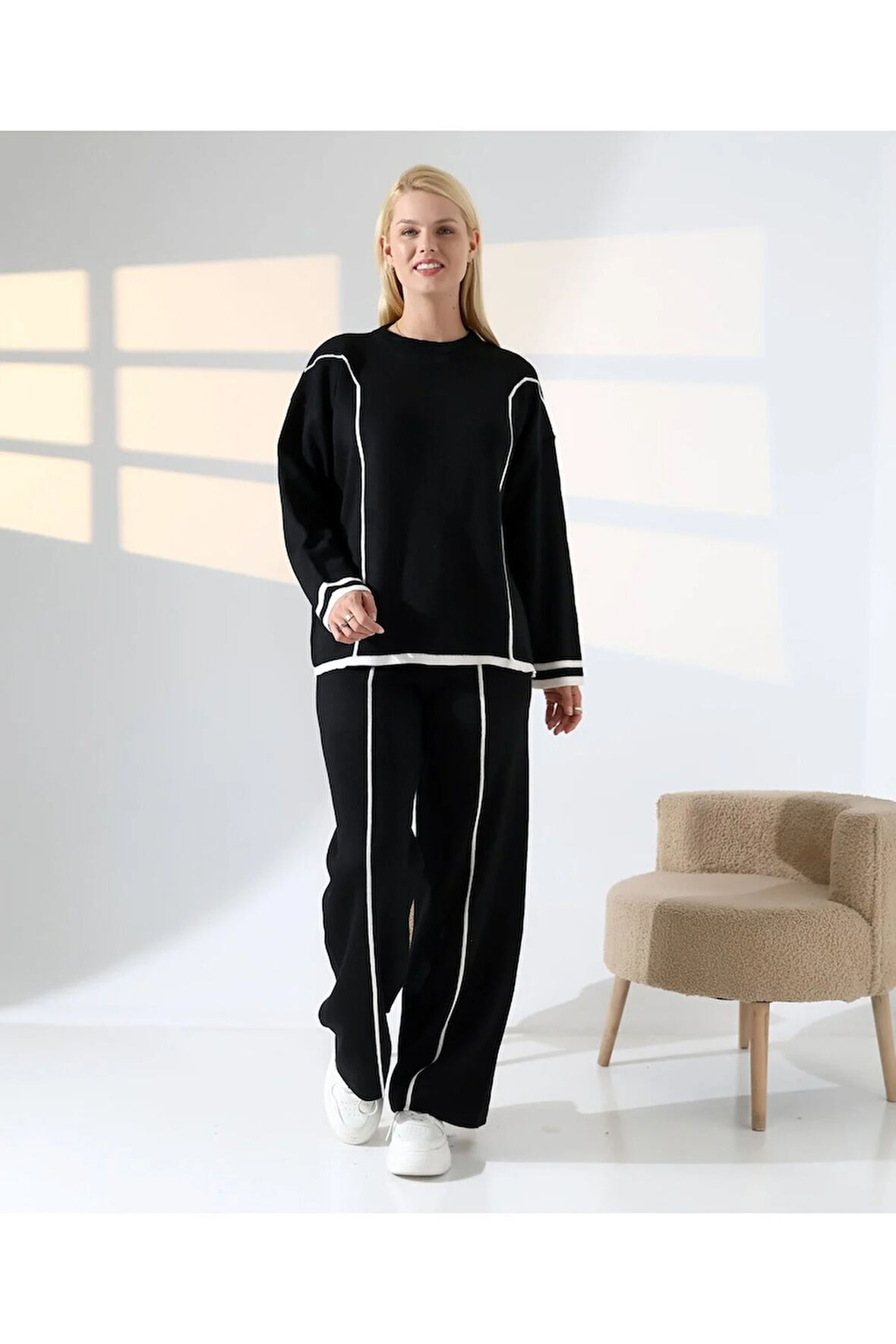 Çizgi Dansı Soft Triko Takım